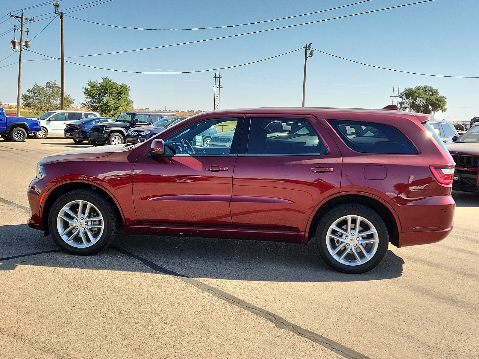 Used 2022 Dodge Durango GT with VIN 1C4RDJDG9NC219733 for sale in Clovis, NM