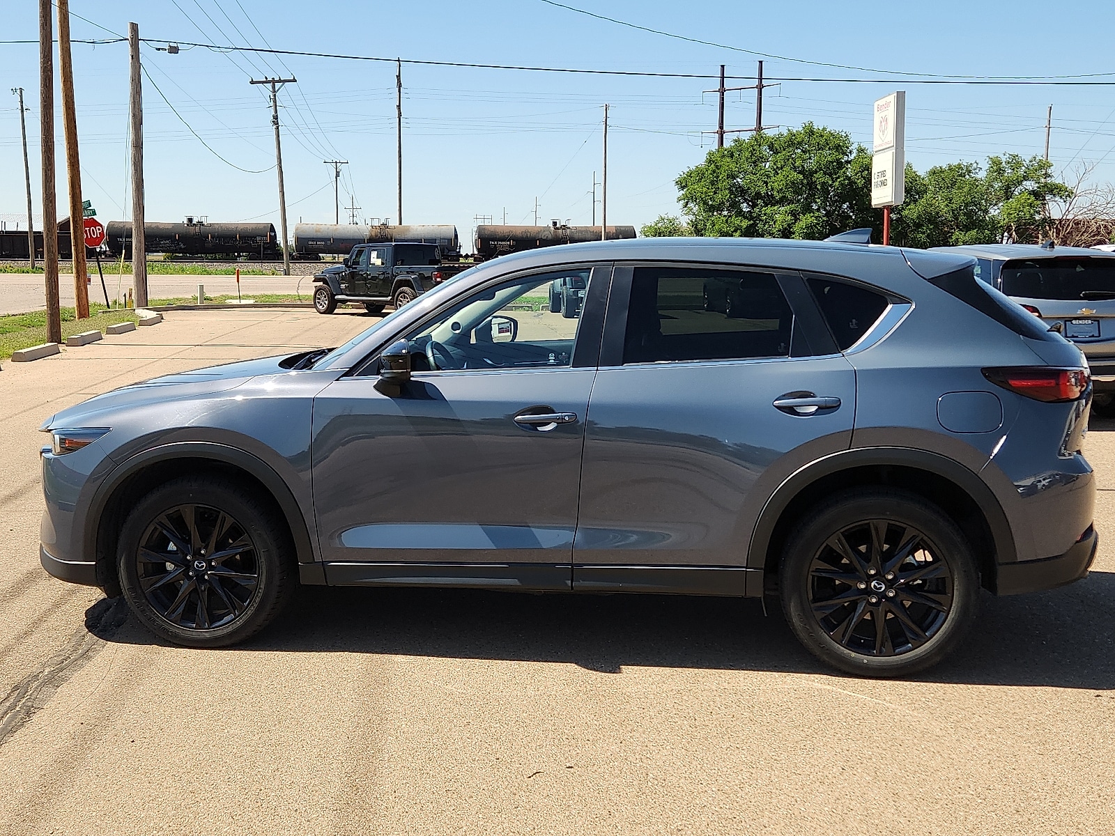 Used 2024 Mazda CX-5 S Carbon Edition with VIN JM3KFBCL7R0457580 for sale in Clovis, NM