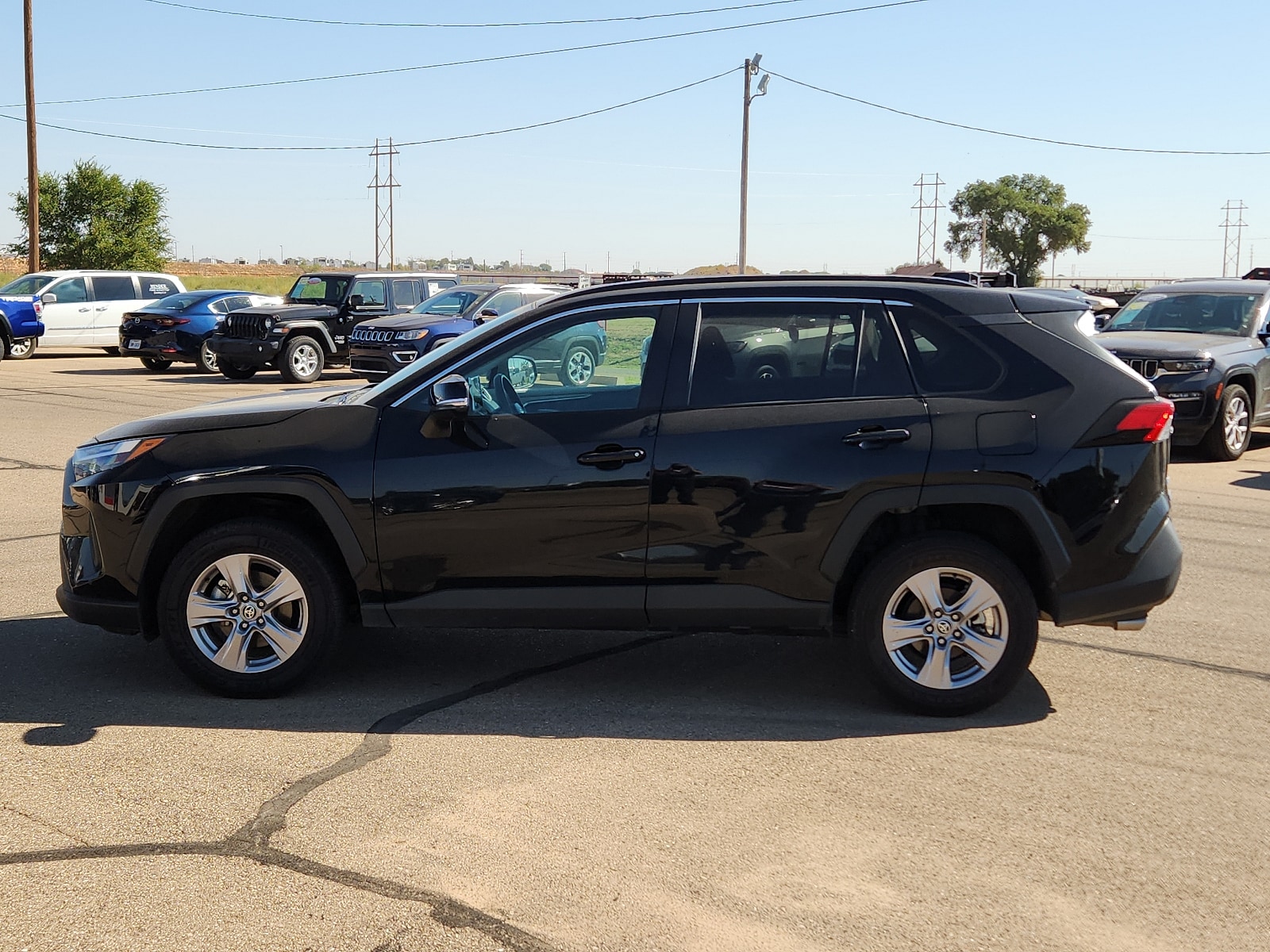 Used 2023 Toyota RAV4 XLE with VIN 2T3W1RFV7PW253675 for sale in Clovis, NM