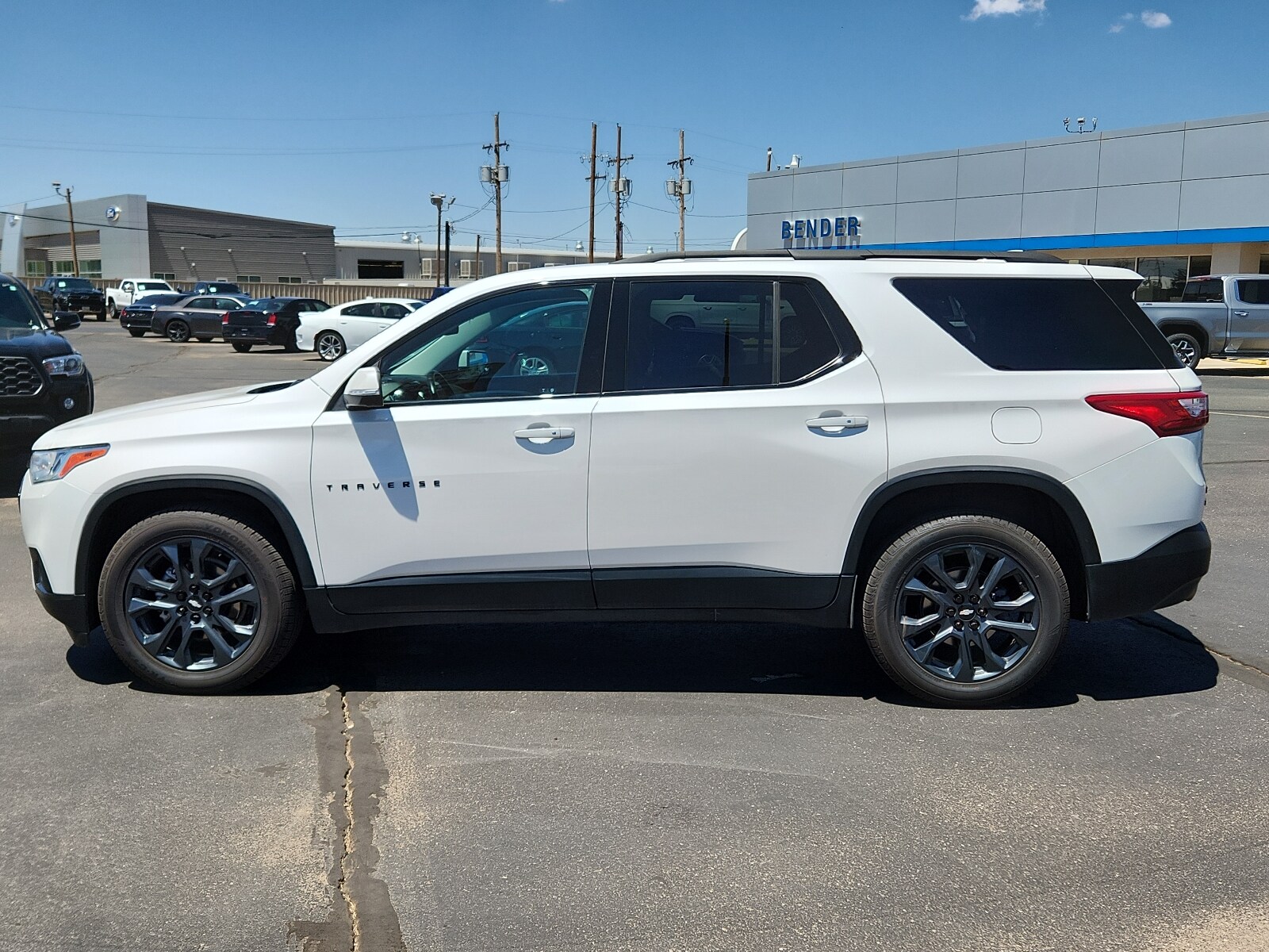 Used 2021 Chevrolet Traverse RS with VIN 1GNERJKWXMJ199780 for sale in Clovis, NM