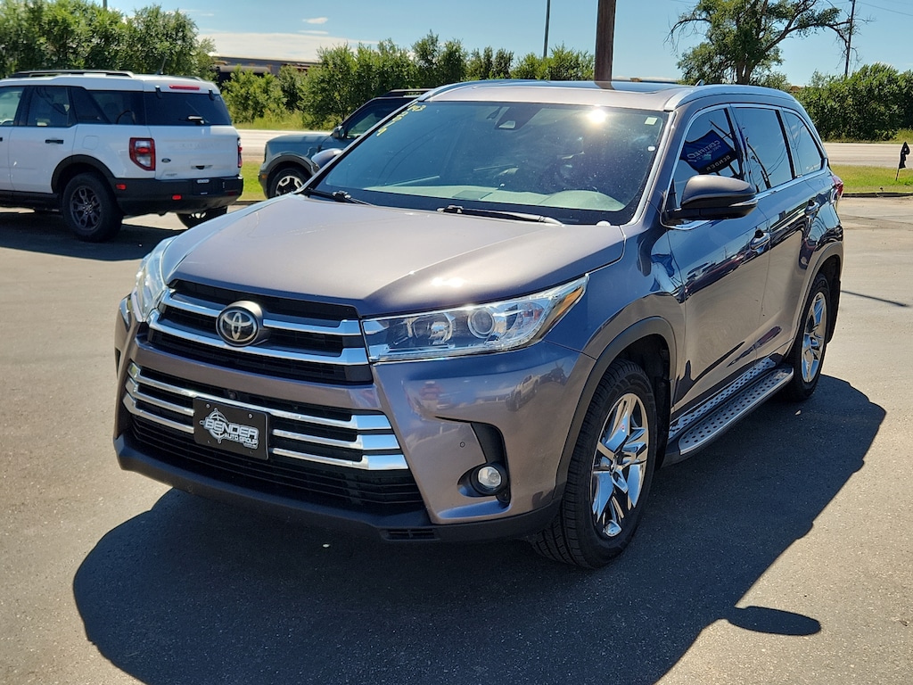 Used 2019 Toyota Highlander Limited Platinum Sport Utility