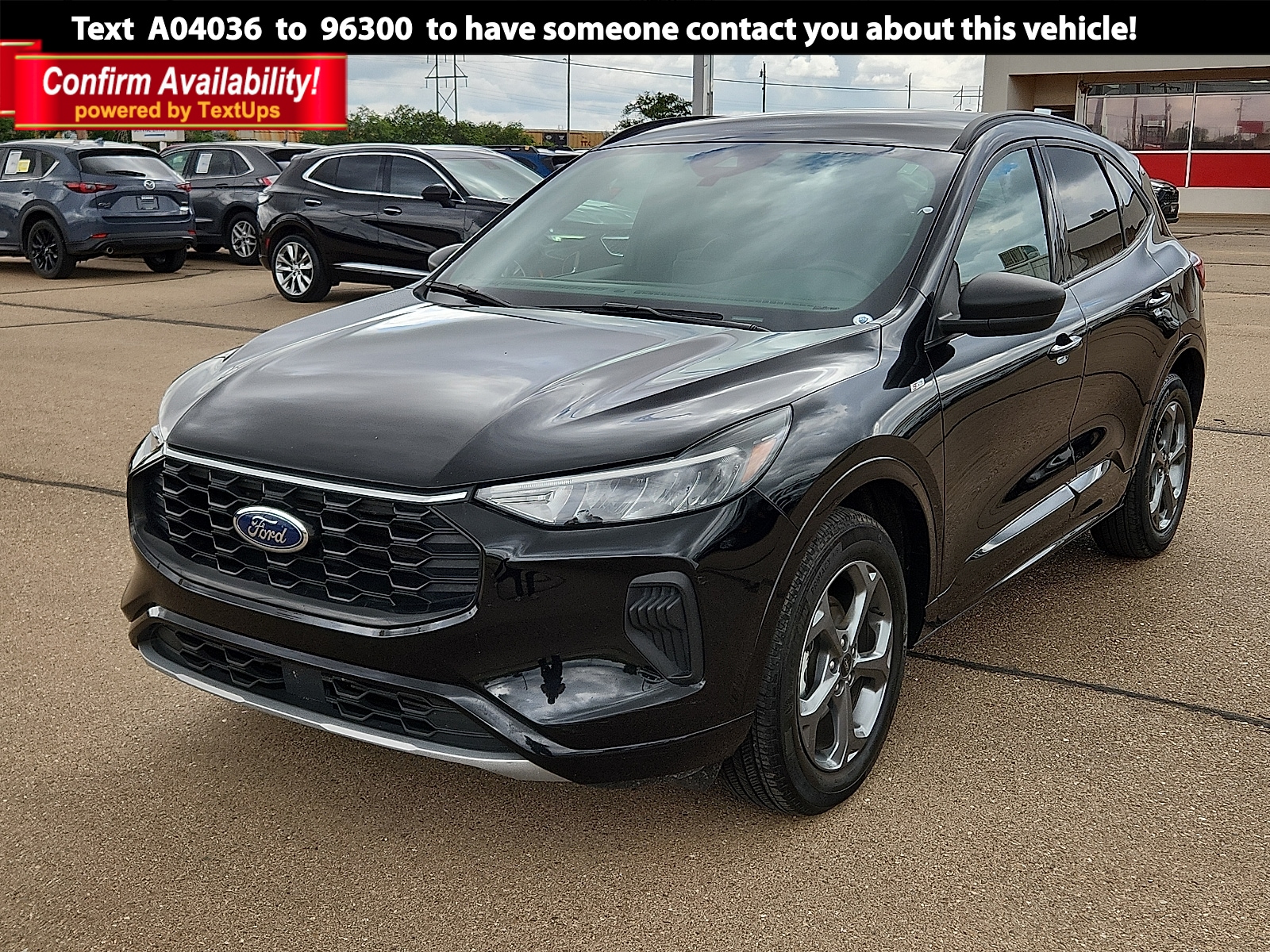 Agate BLA 2024 Ford Escape ST-Line AWD SUV / Crossover All-Wheel Drive Automatic