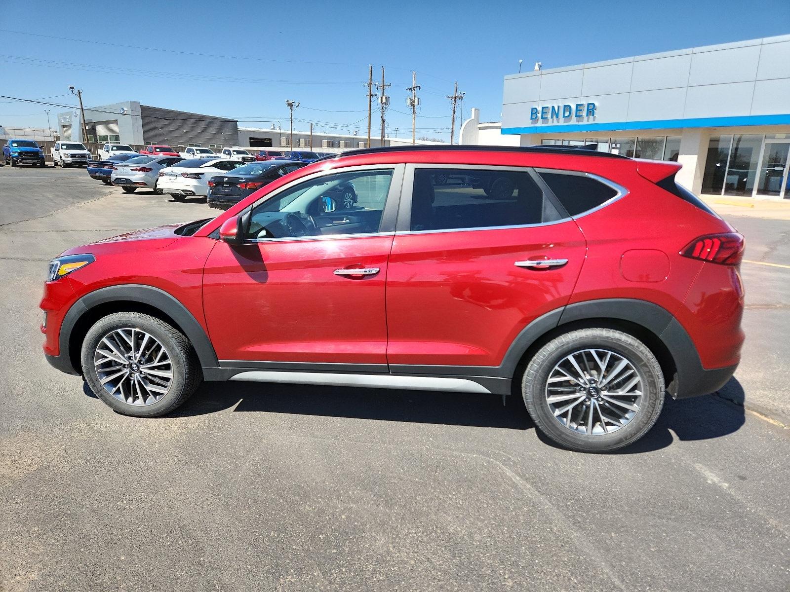 Used 2021 Hyundai Tucson Ultimate with VIN KM8J3CAL2MU383214 for sale in Clovis, NM