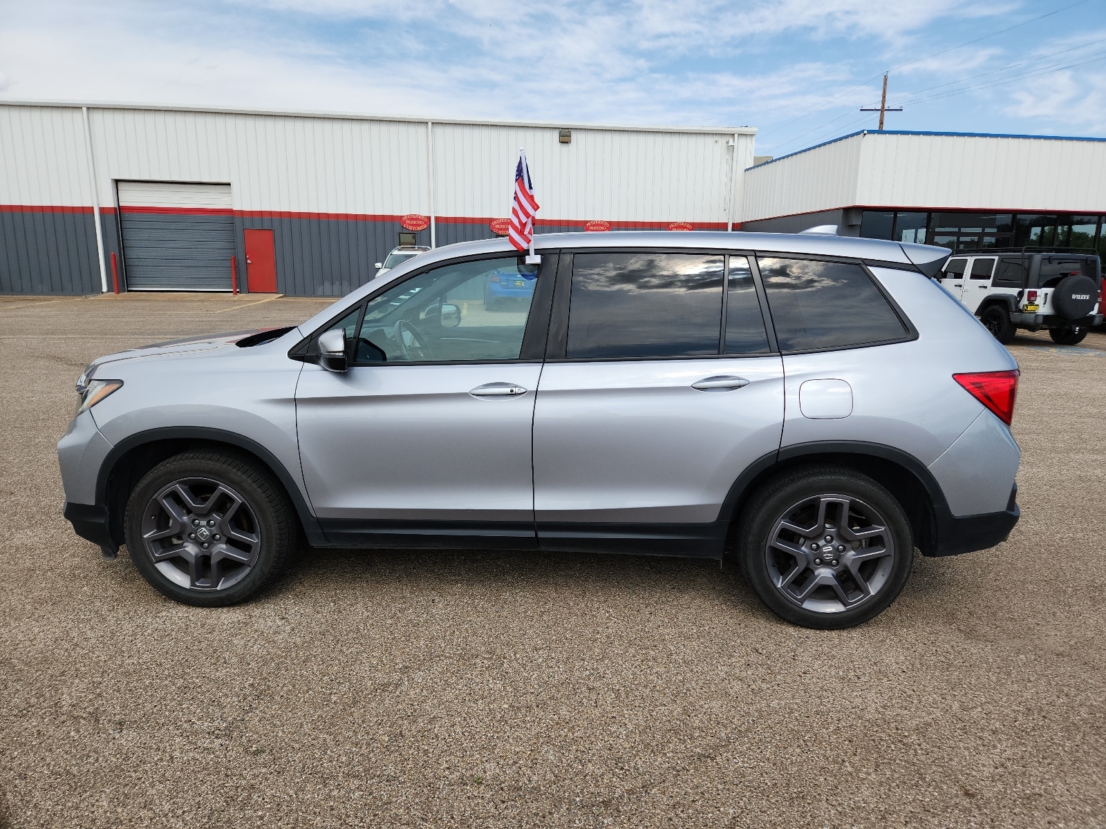 Used 2022 Honda Passport EX-L with VIN 5FNYF7H57NB003433 for sale in Clovis, NM