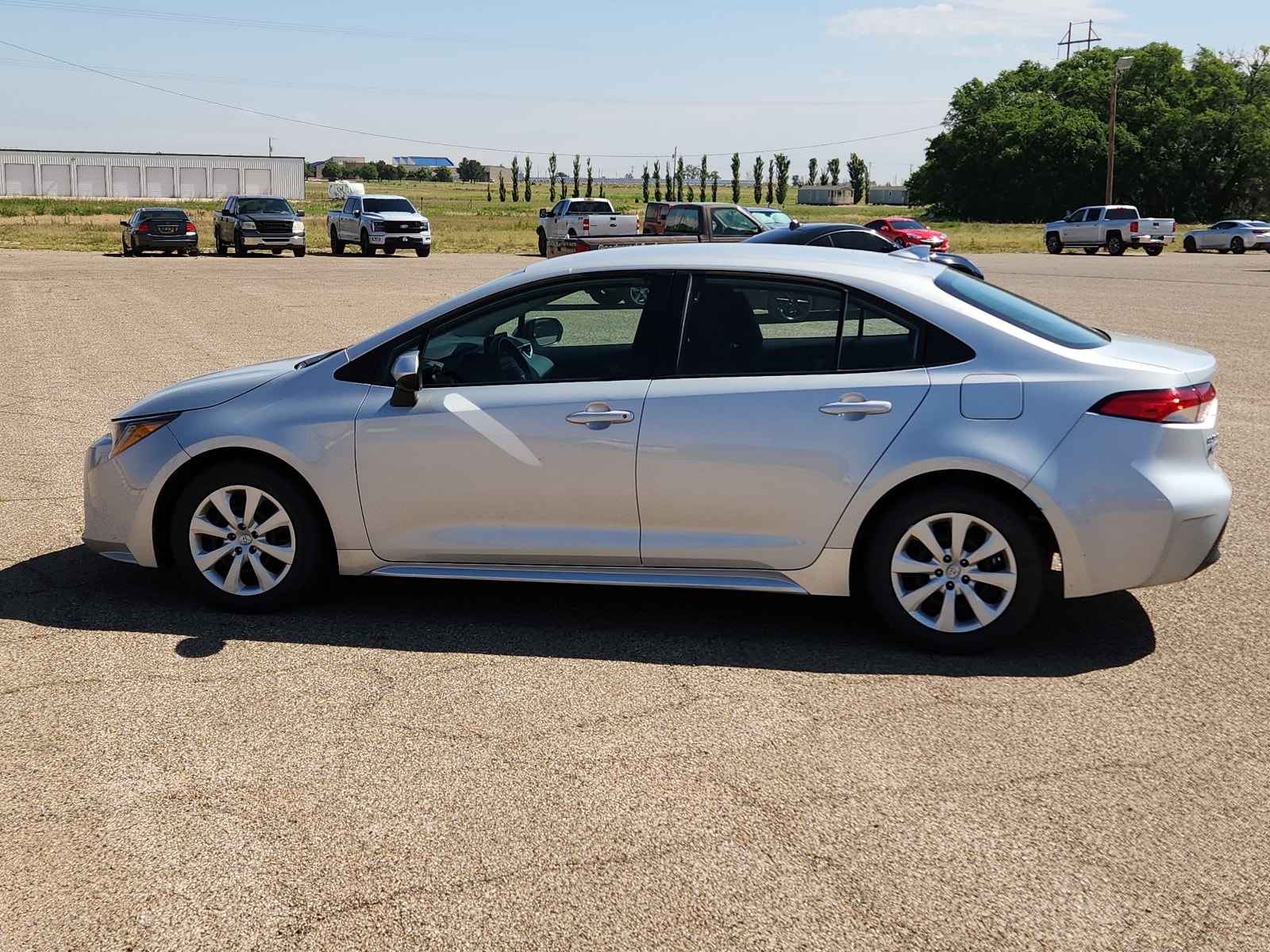 Used 2023 Toyota Corolla LE with VIN 5YFB4MDE1PP022681 for sale in Clovis, NM