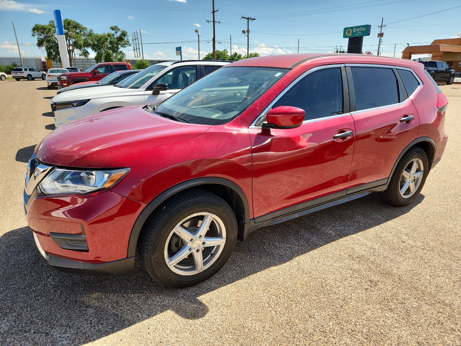 Used 2017 Nissan Rogue S with VIN JN8AT2MTXHW134412 for sale in Clovis, NM