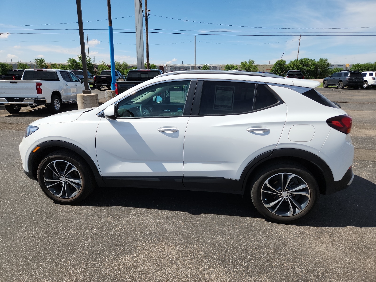 Used 2022 Buick Encore GX Select with VIN KL4MMDS28NB144073 for sale in Clovis, NM