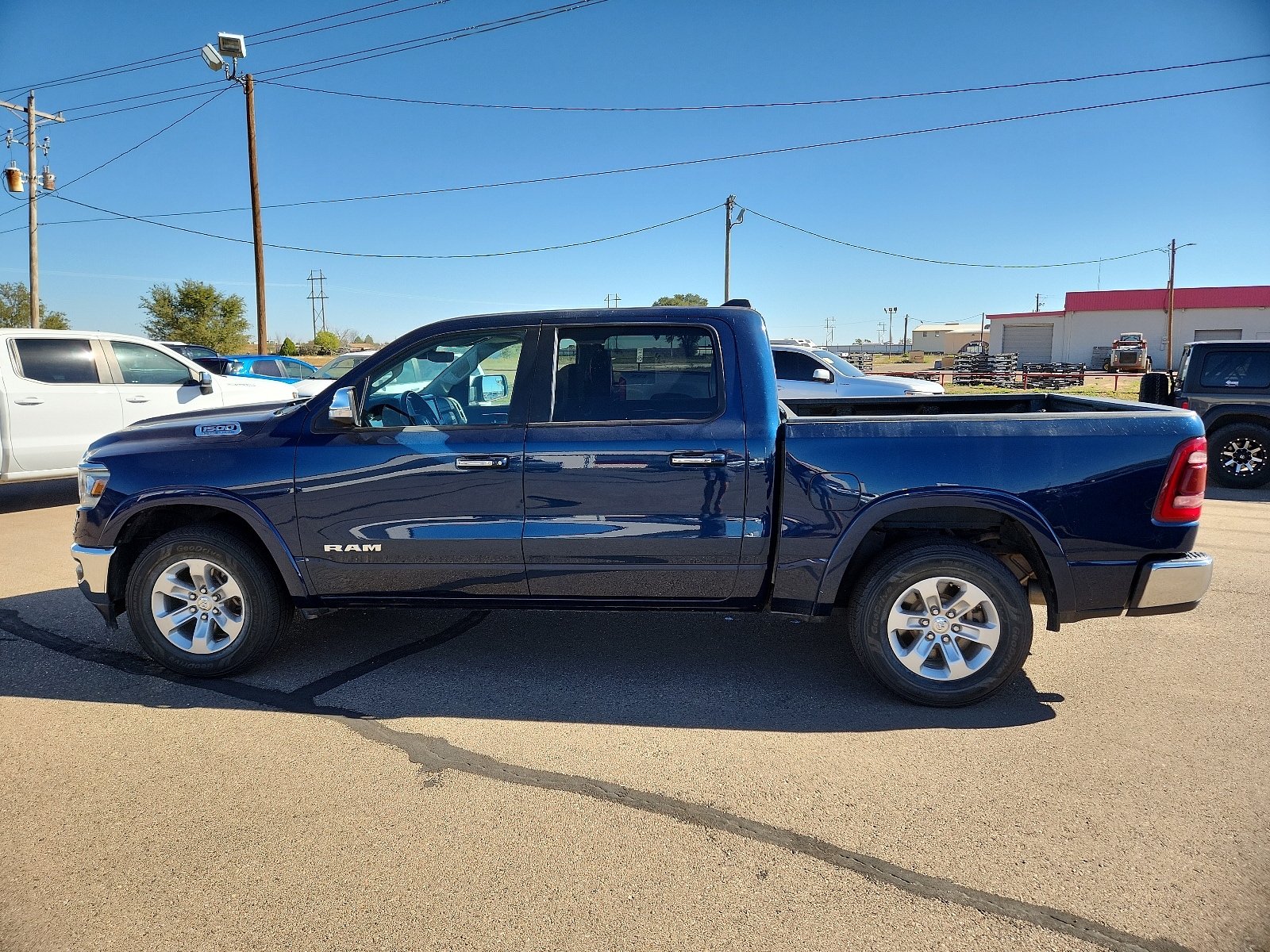 Used 2022 RAM Ram 1500 Pickup Laramie with VIN 1C6SRFJT9NN248405 for sale in Clovis, NM