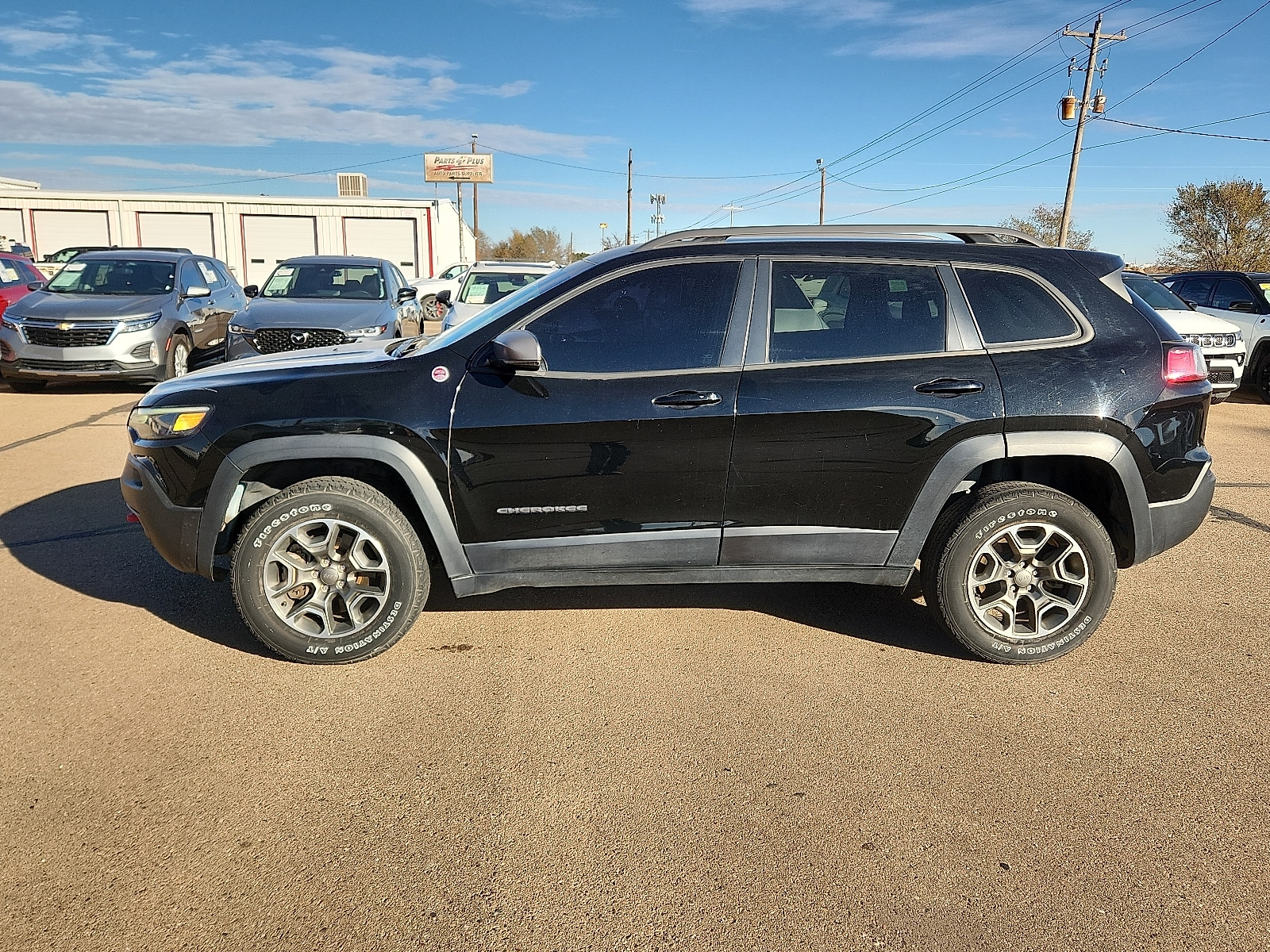 Used 2020 Jeep Cherokee Trailhawk with VIN 1C4PJMBX4LD501323 for sale in Clovis, NM