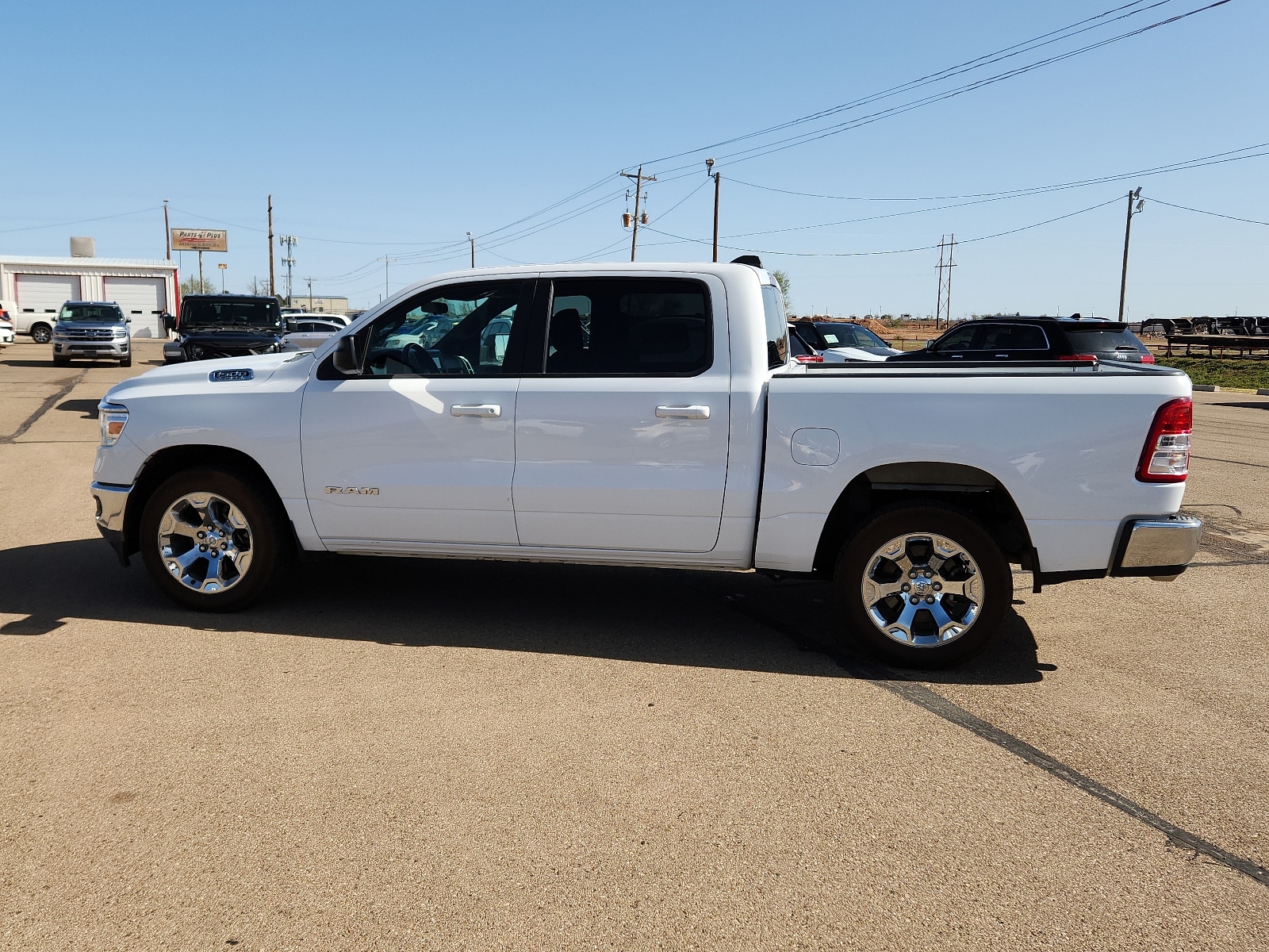 Used 2021 RAM Ram 1500 Pickup Big Horn/Lone Star with VIN 1C6RREFT2MN835724 for sale in Clovis, NM