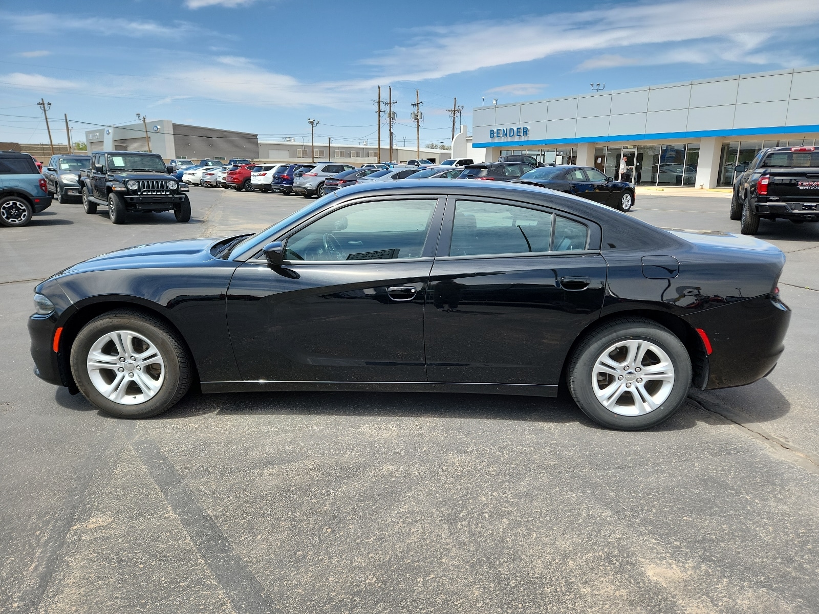 Used 2021 Dodge Charger SXT with VIN 2C3CDXBG7MH632259 for sale in Clovis, NM