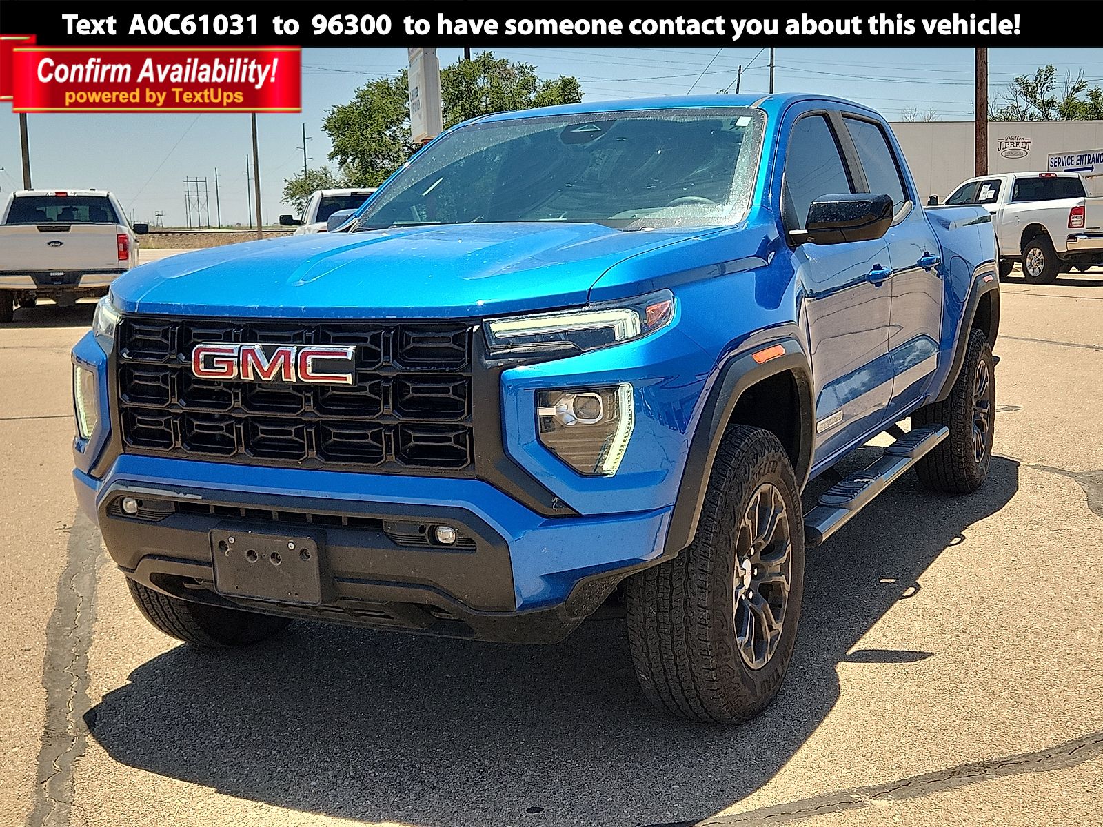 Dynamic Blue Metallic 2024 GMC Canyon Pickup Truck 4X2 8-Speed Automatic
