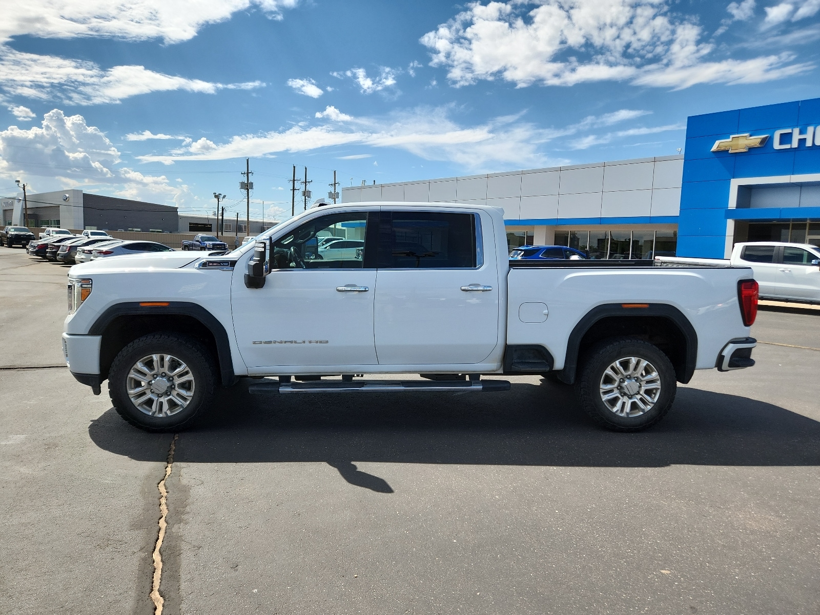 Used 2021 GMC Sierra 2500 Denali HD Denali with VIN 1GT49RE70MF266025 for sale in Clovis, NM