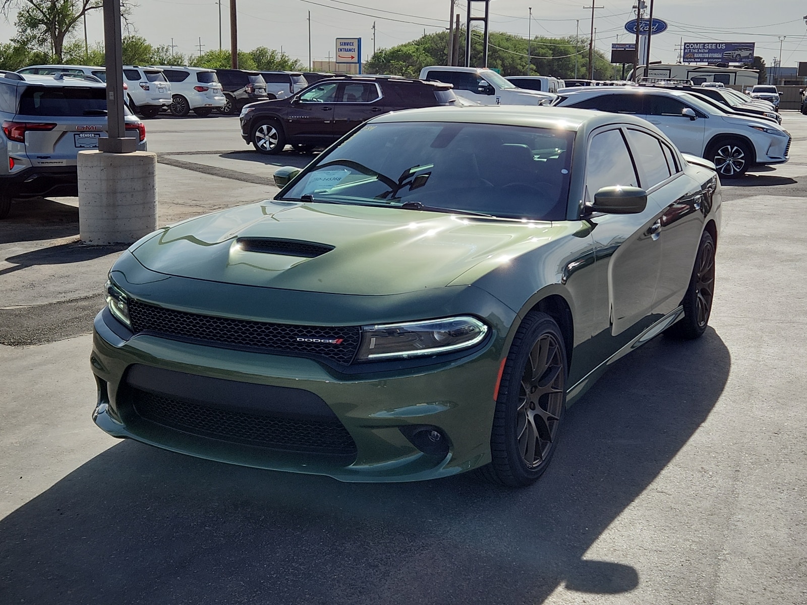 Used 2022 Dodge Charger GT with VIN 2C3CDXHG2NH217505 for sale in Clovis, NM
