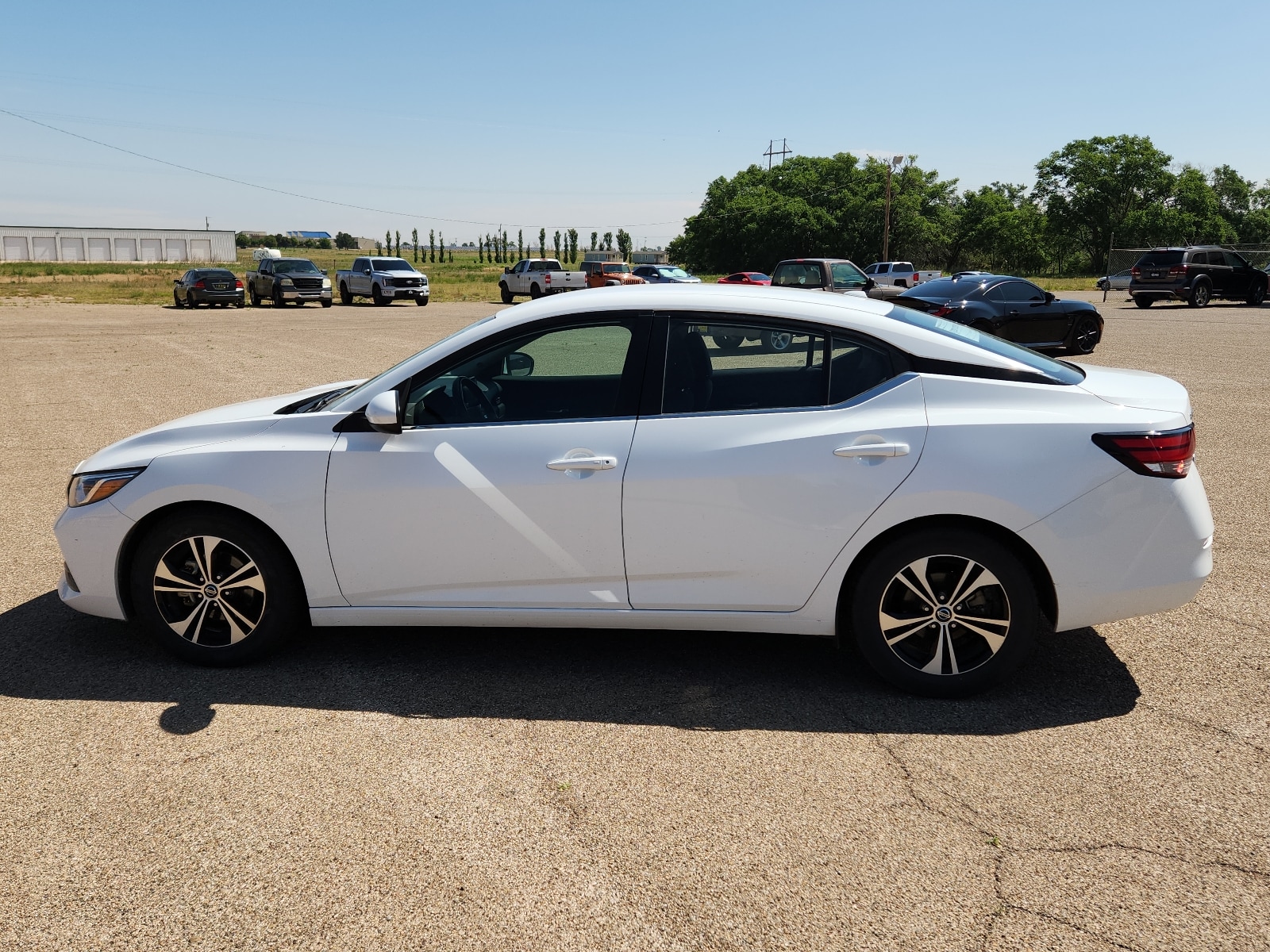Used 2022 Nissan Sentra SV with VIN 3N1AB8CV4NY222951 for sale in Clovis, NM