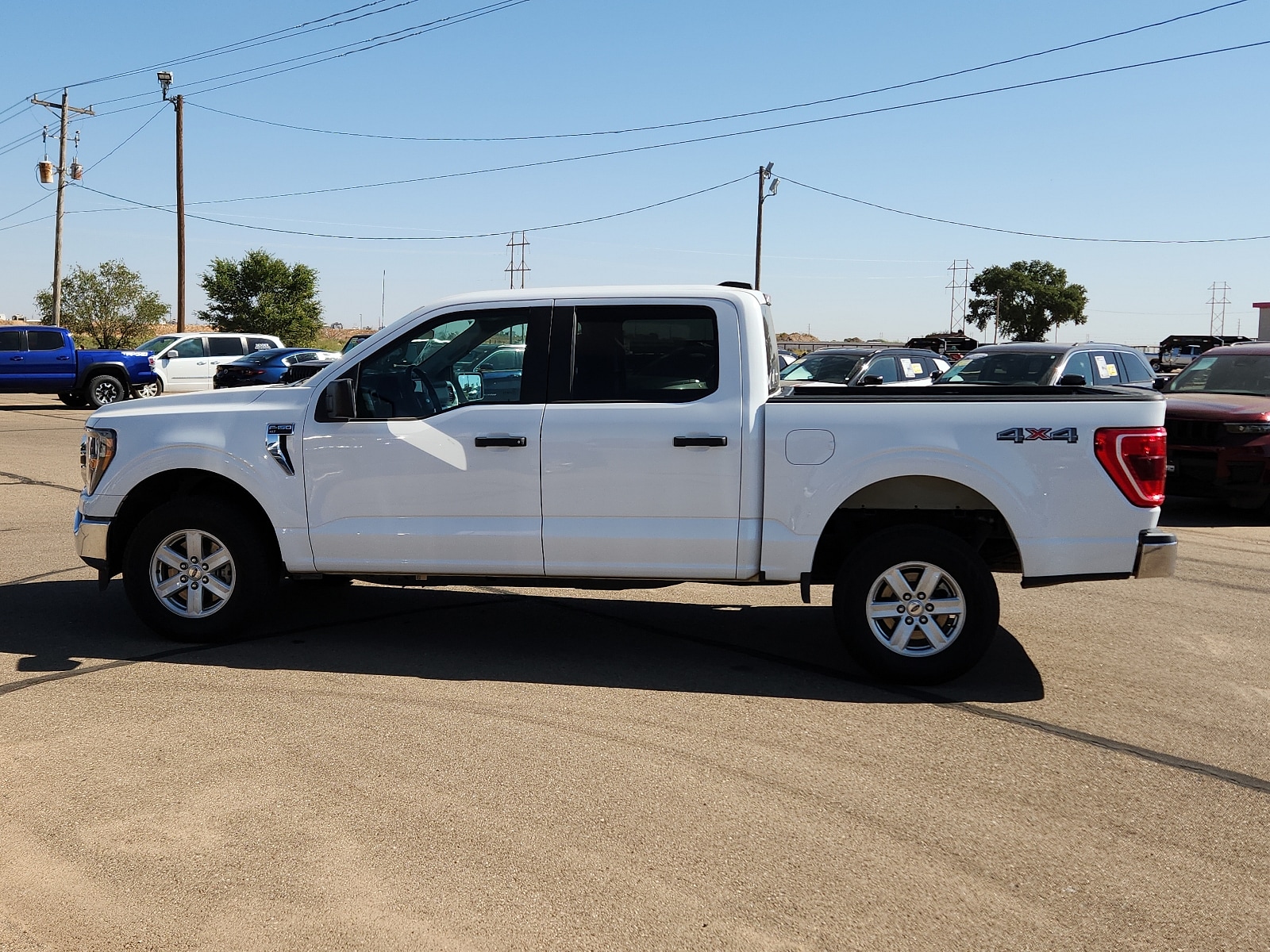 Used 2023 Ford F-150 XLT with VIN 1FTFW1E80PFA35691 for sale in Clovis, NM