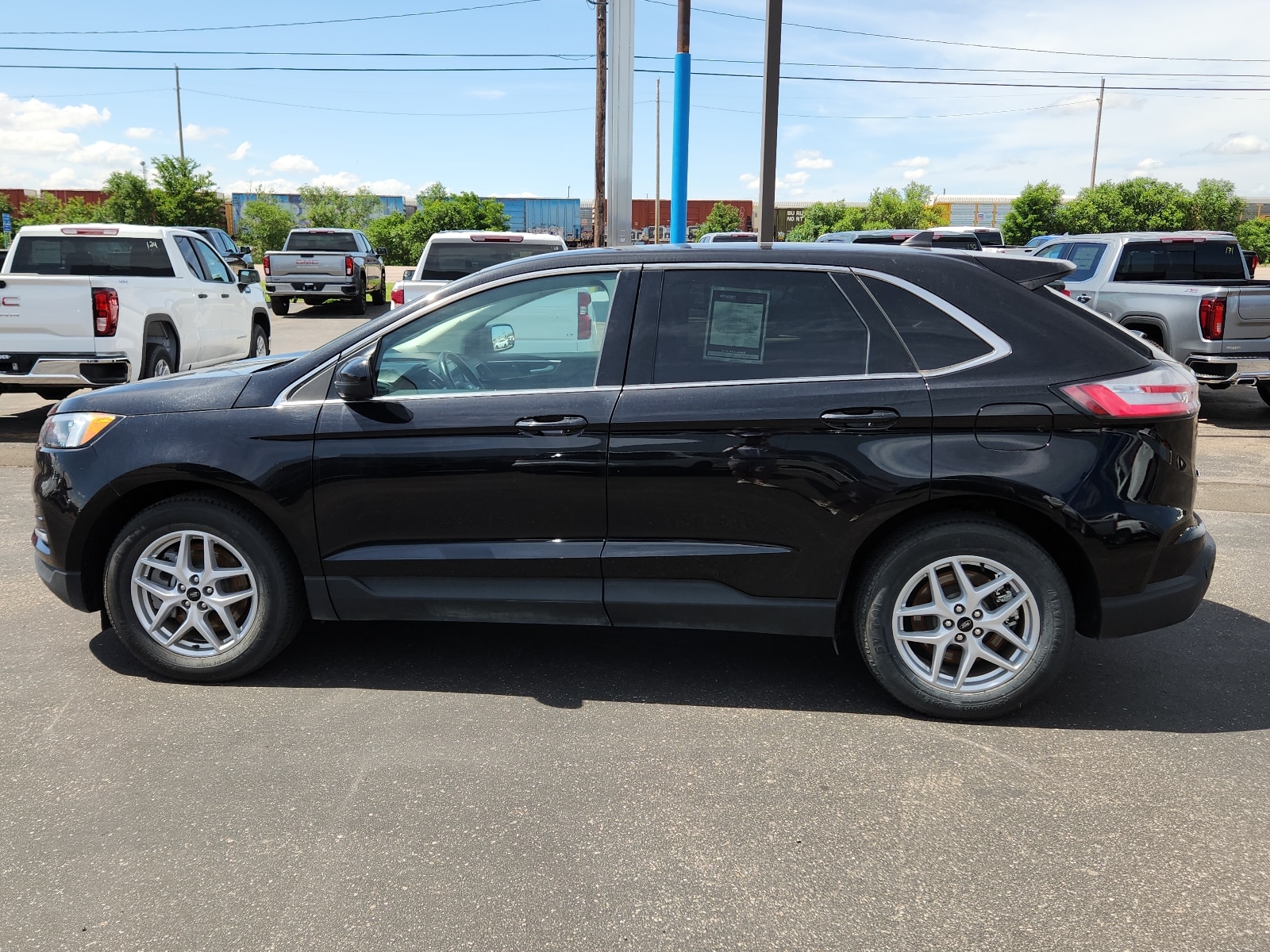 Used 2024 Ford Edge SEL with VIN 2FMPK4J99RBA48293 for sale in Clovis, NM