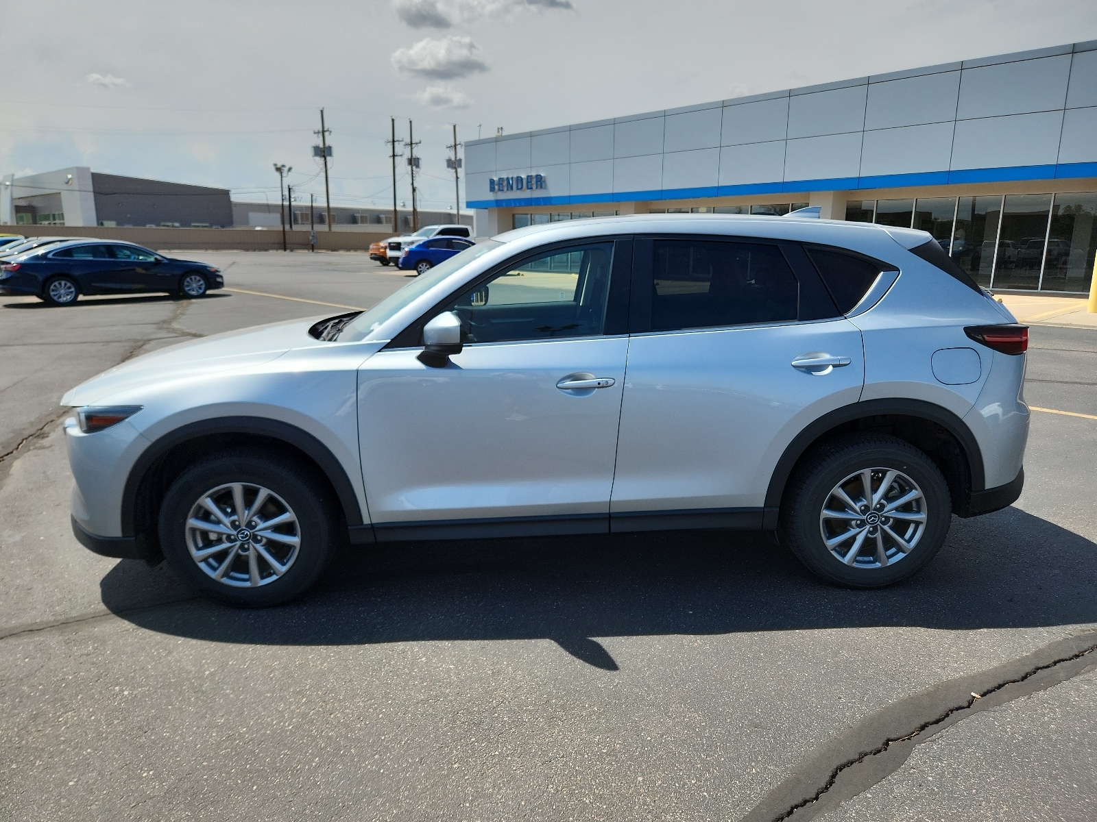 Used 2023 Mazda CX-5 S Preferred package with VIN JM3KFBCM7P0139402 for sale in Clovis, NM