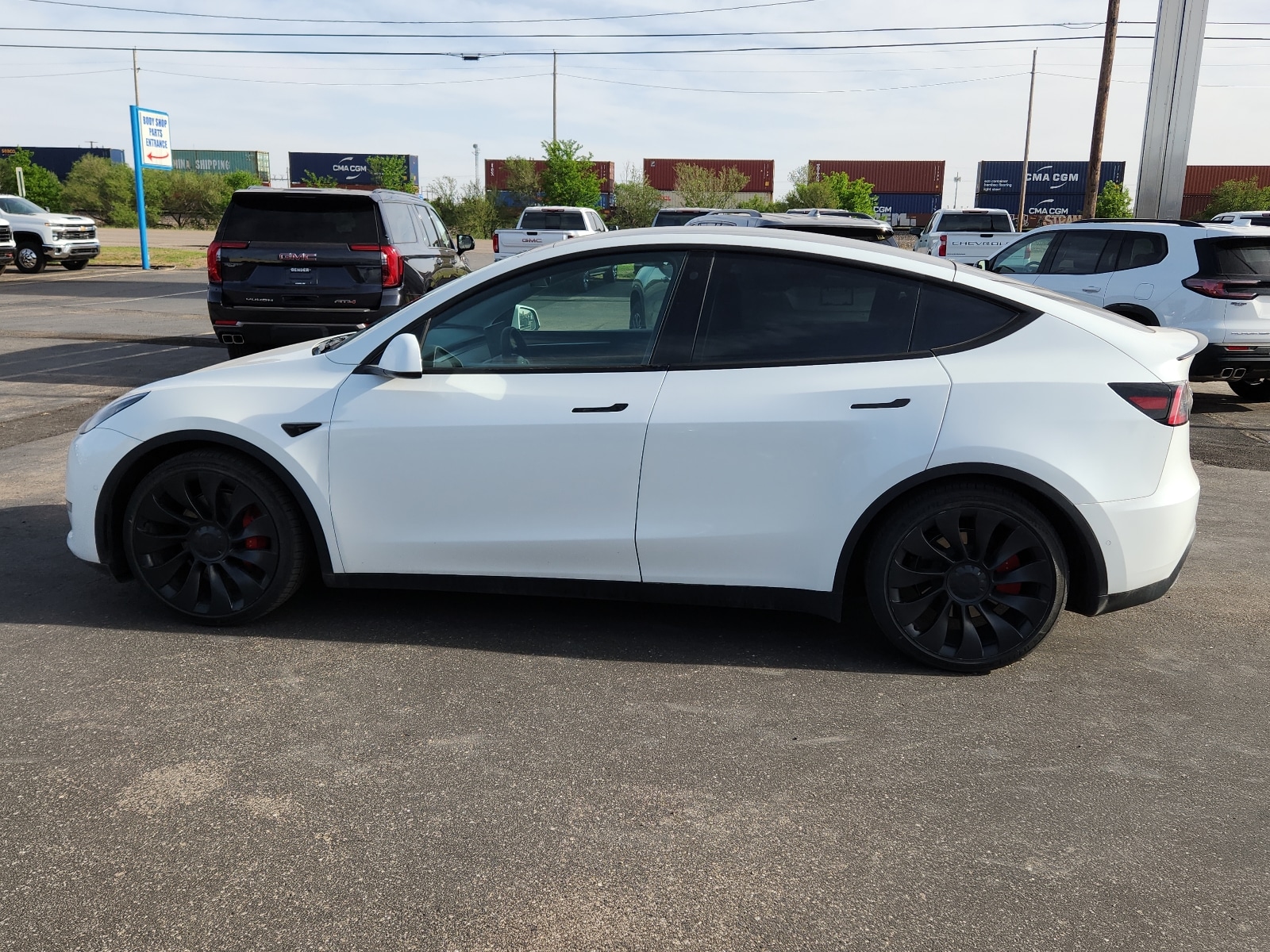 Used 2022 Tesla Model Y Performance with VIN 7SAYGDEF4NF559694 for sale in Clovis, NM