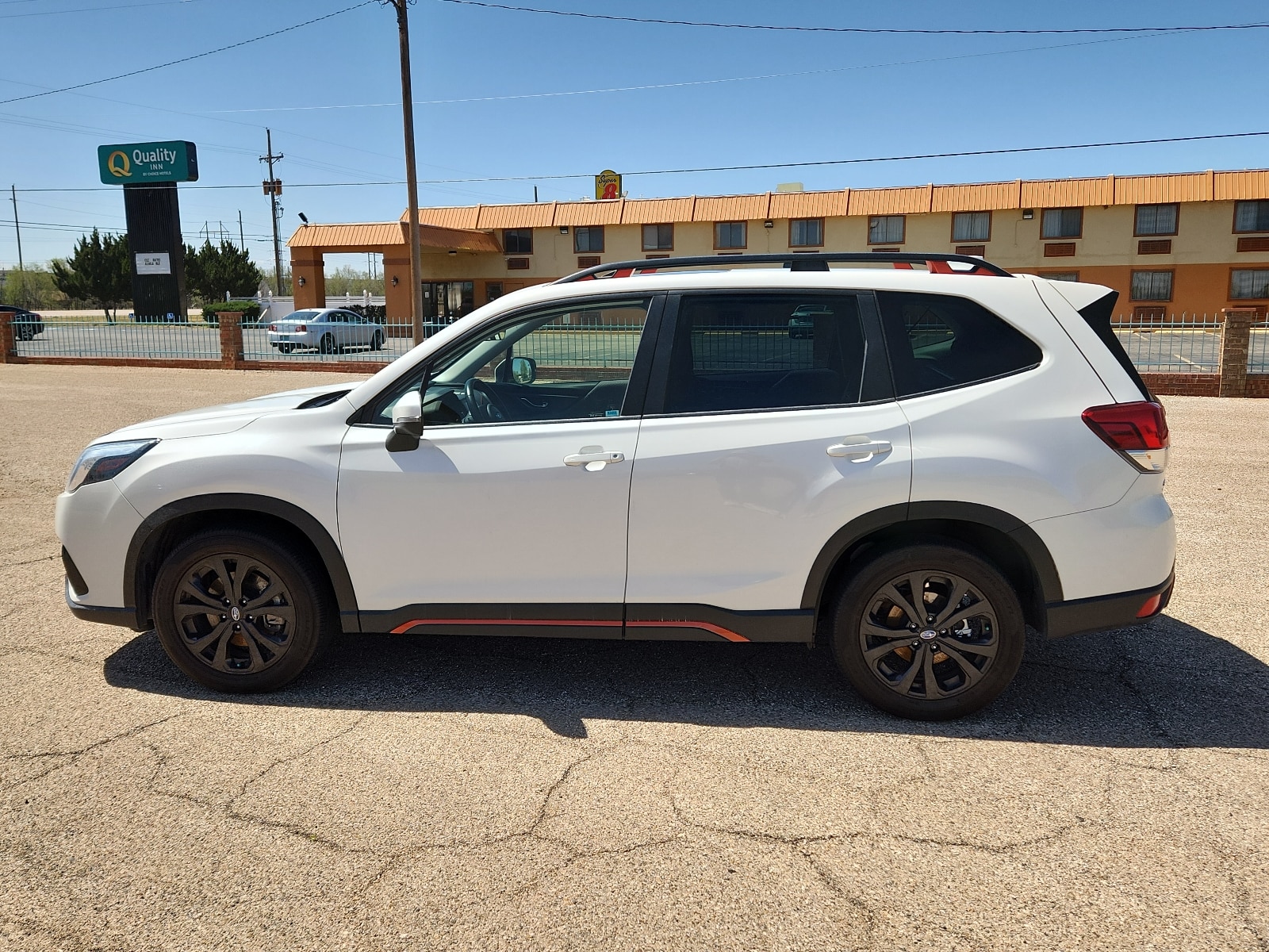 Used 2023 Subaru Forester Sport with VIN JF2SKAJC8PH489598 for sale in Clovis, NM