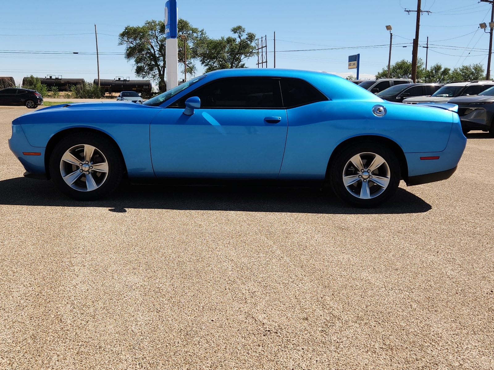 Used 2018 Dodge Challenger SXT with VIN 2C3CDZAG0JH339523 for sale in Clovis, NM