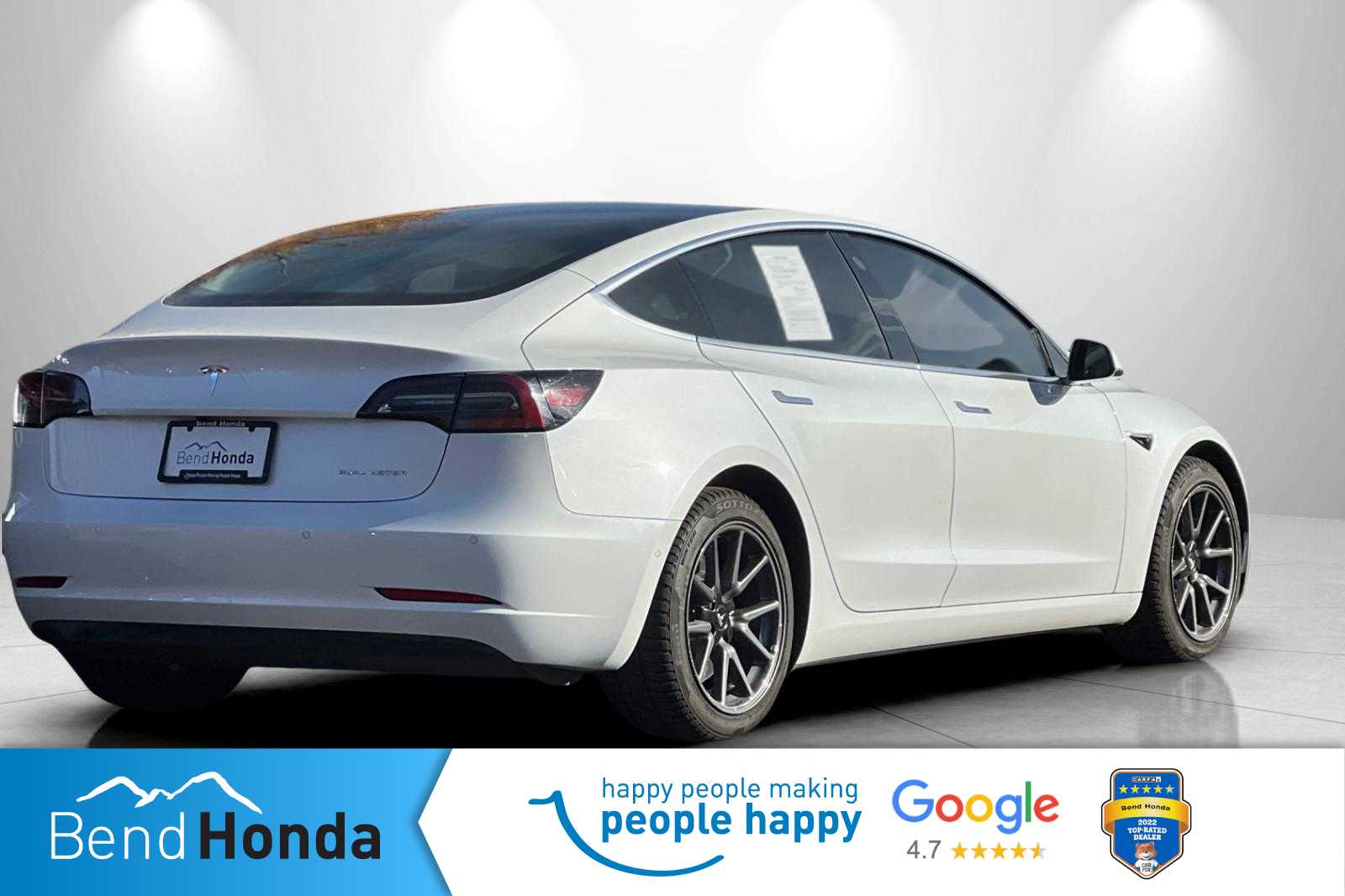 Used 2019 Tesla Model 3 Long Range with VIN 5YJ3E1EB1KF513647 for sale in Bend, OR