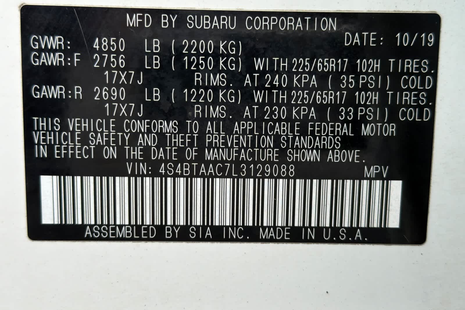 Thumbnail: 2020 Subaru Outback - 28