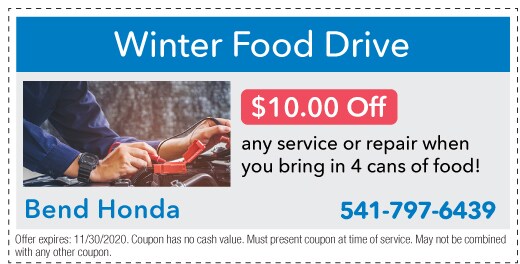 Service Specials Bend Honda