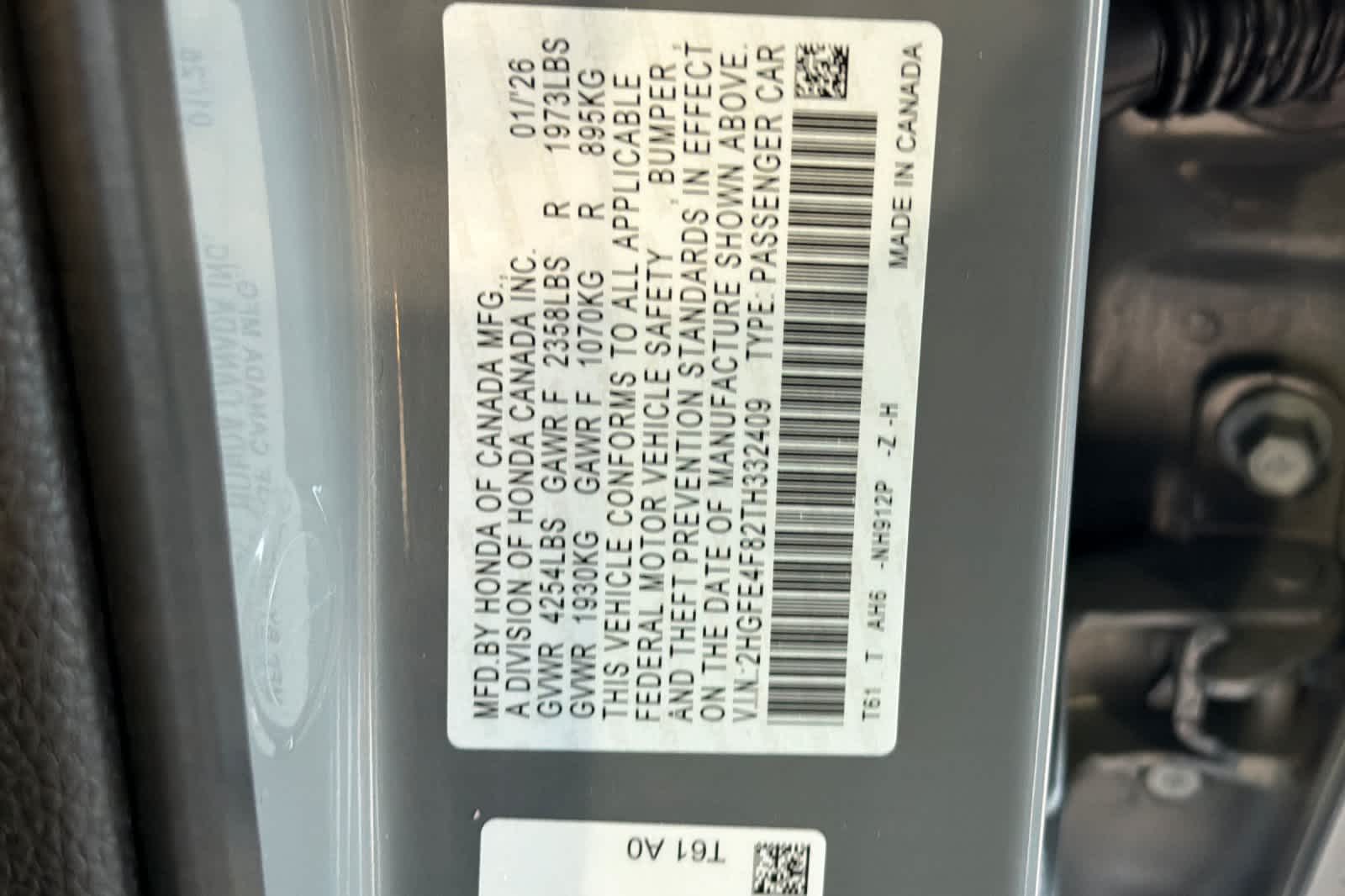 Thumbnail: 2026 Honda Civic - 26