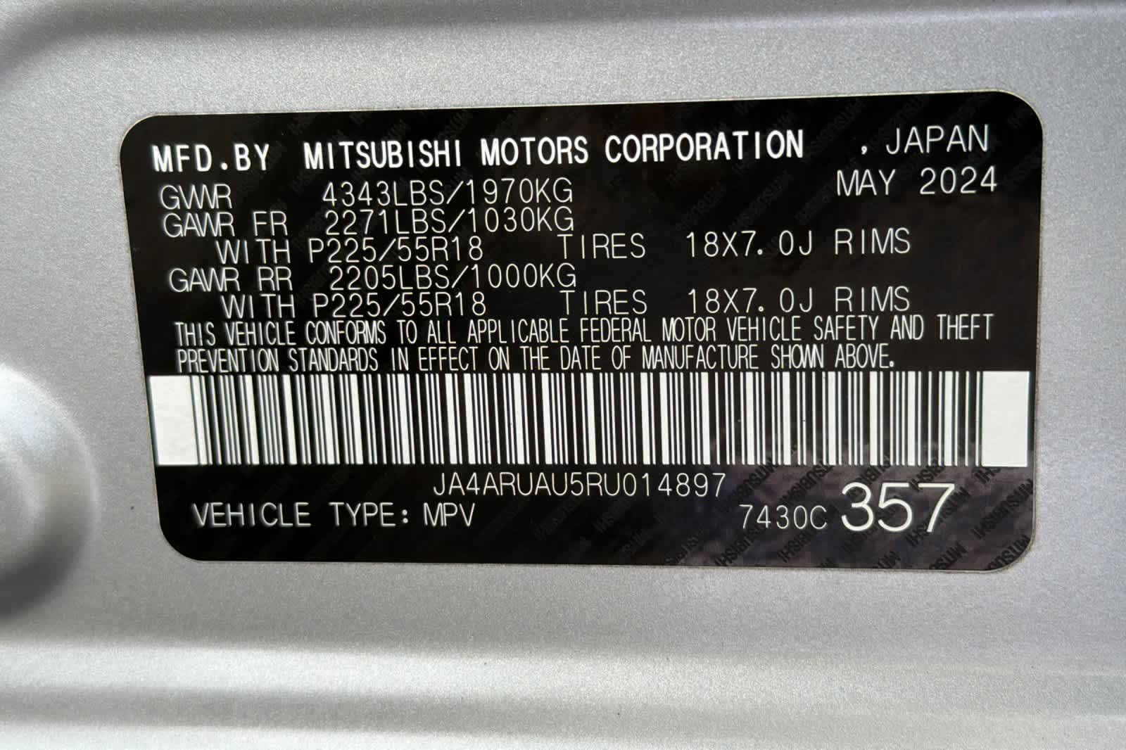 Thumbnail: 2024 Mitsubishi Outlander Sport - 29