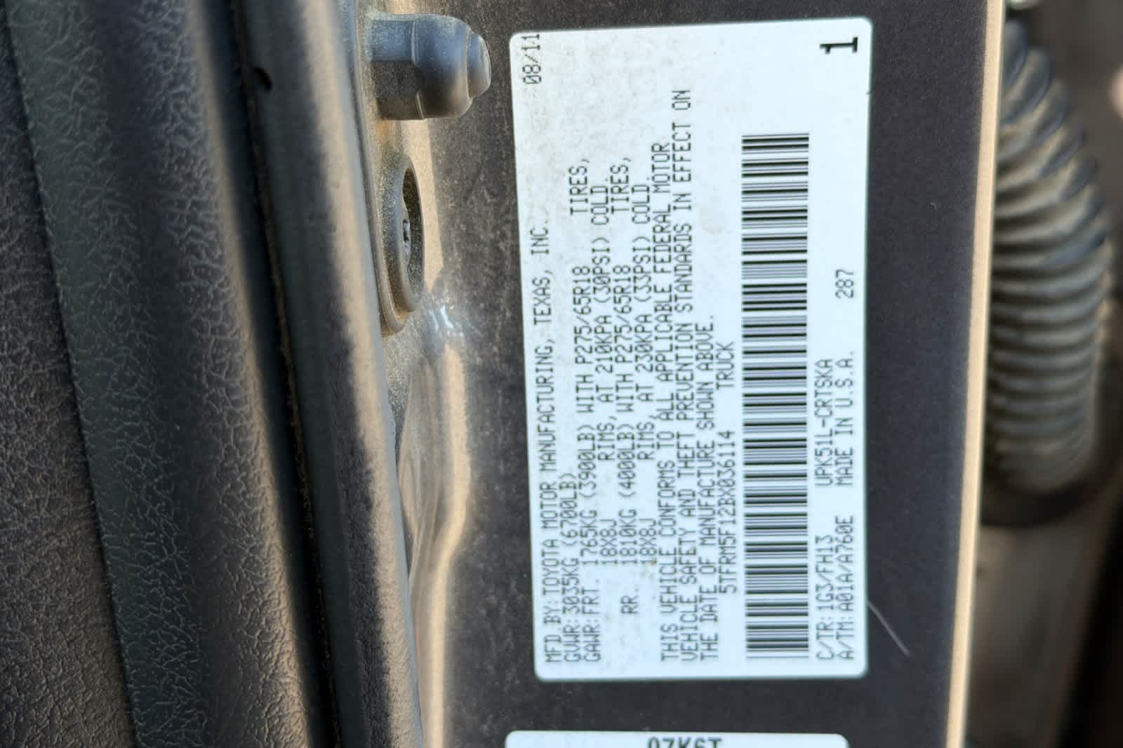 2011 Toyota Tundra Tundra Grade - Photo 26