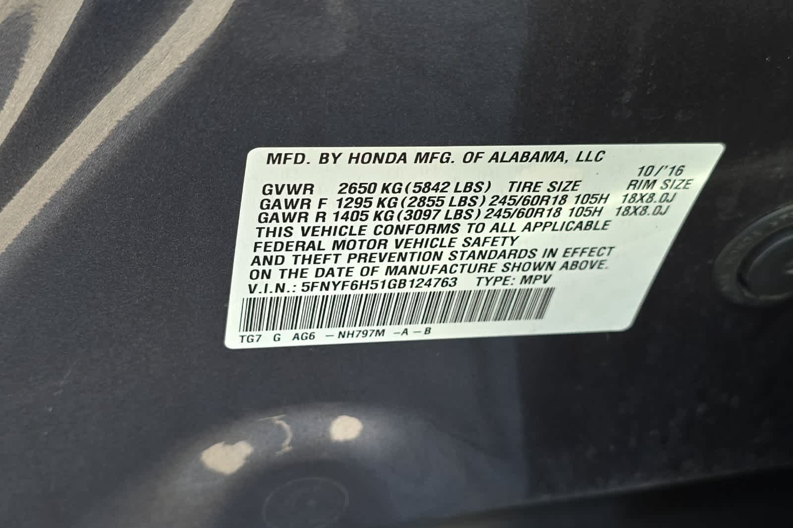 Thumbnail: 2016 Honda Pilot - 29