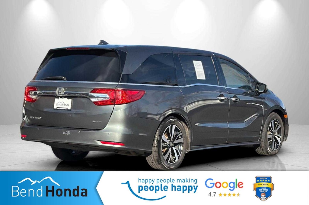 Certified 2018 Honda Odyssey Elite Van