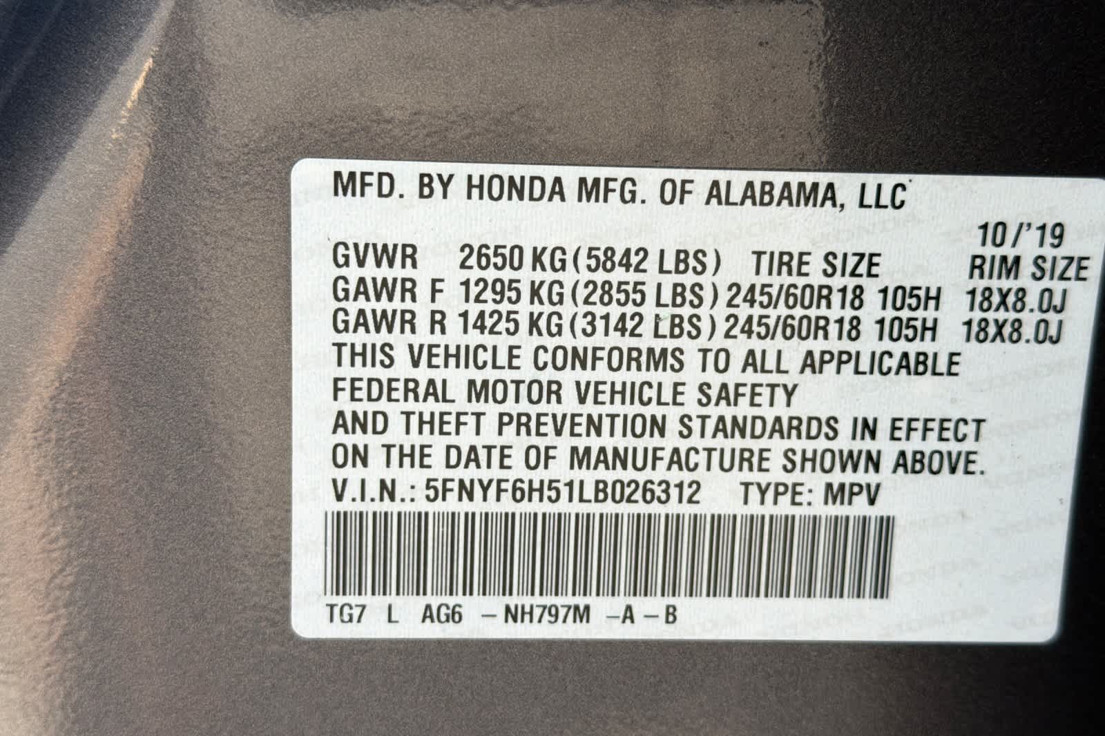 Thumbnail: 2020 Honda Pilot - 30