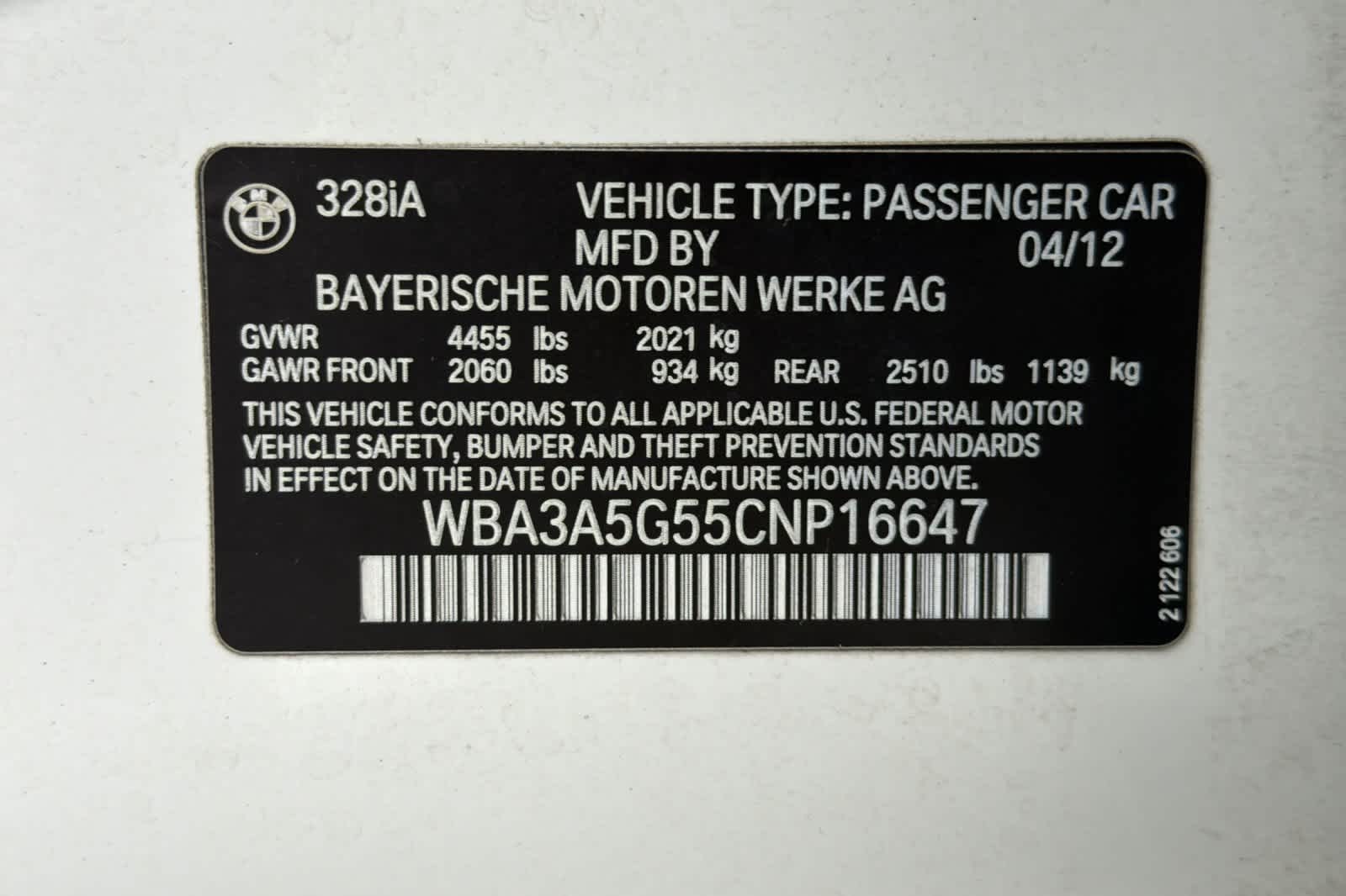 Thumbnail: 2012 BMW 3 Series - 27