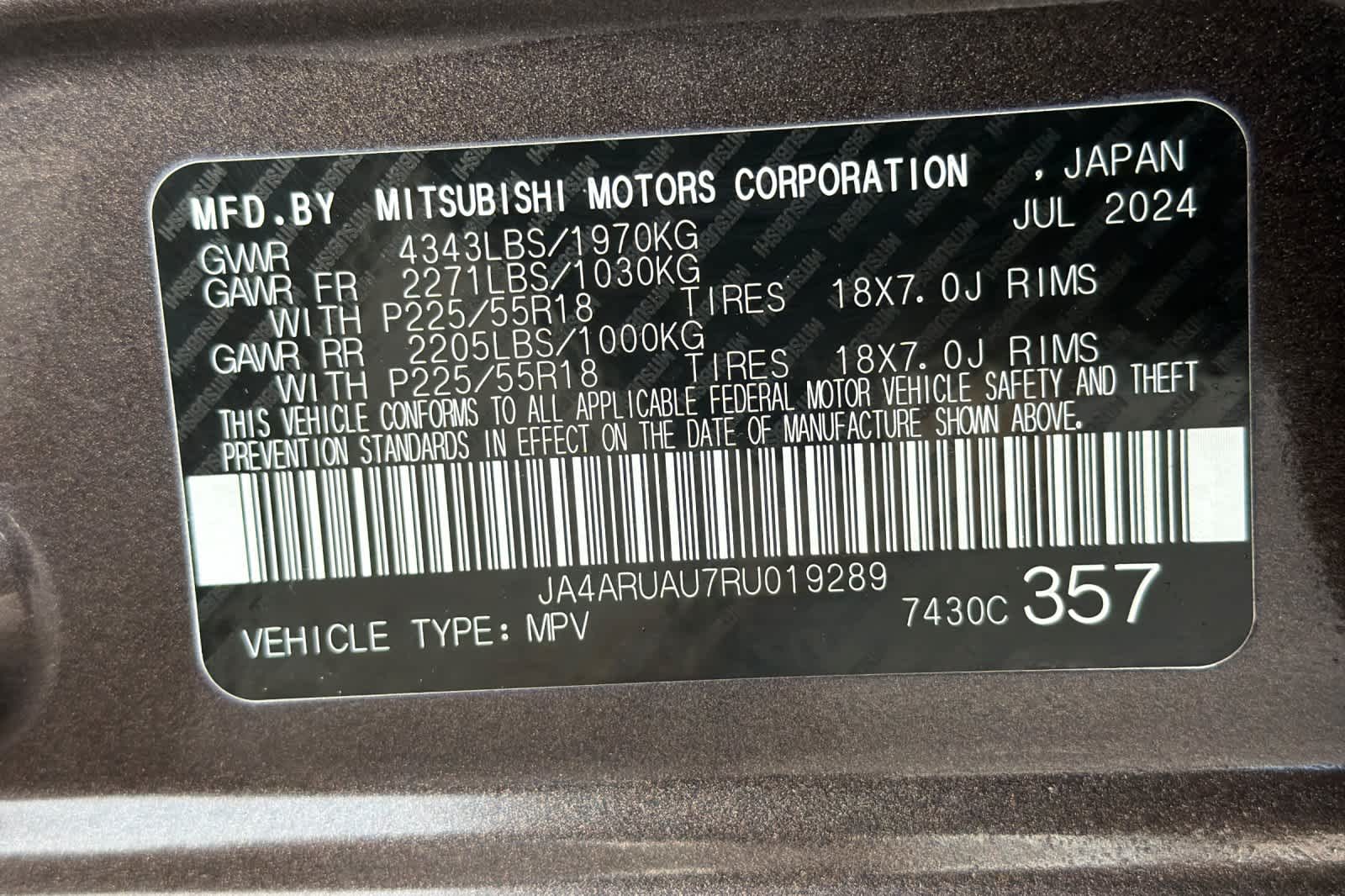 Thumbnail: 2024 Mitsubishi Outlander Sport - 29