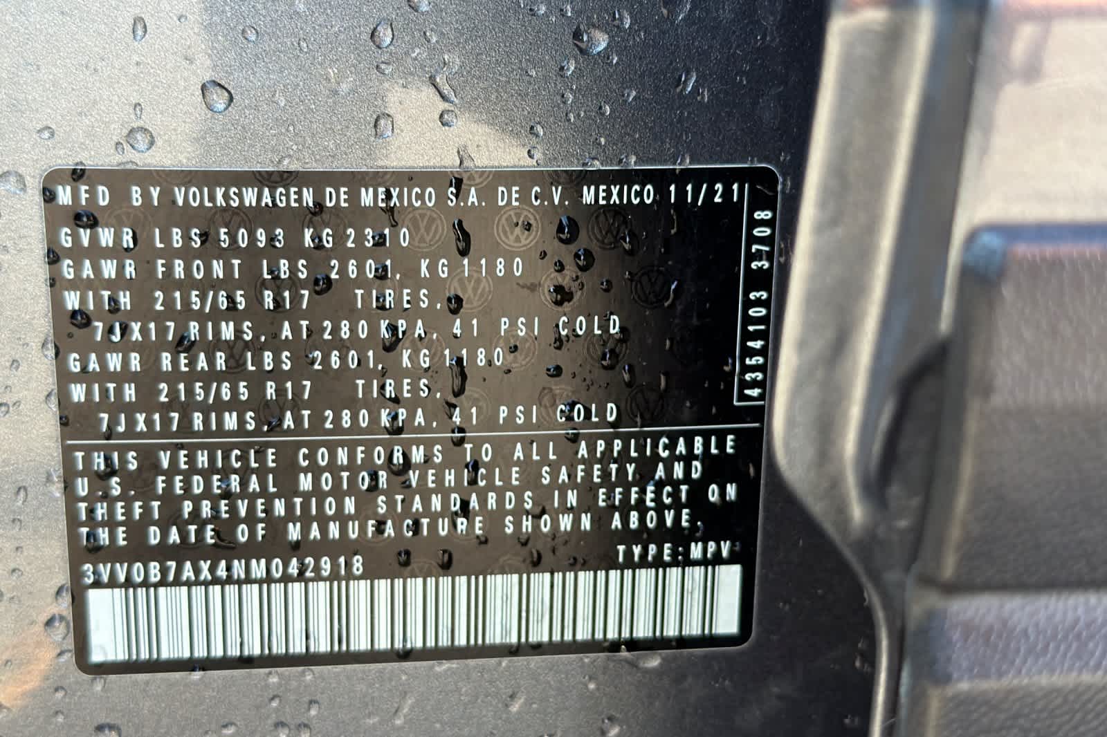 Thumbnail: 2022 Volkswagen Tiguan - 28