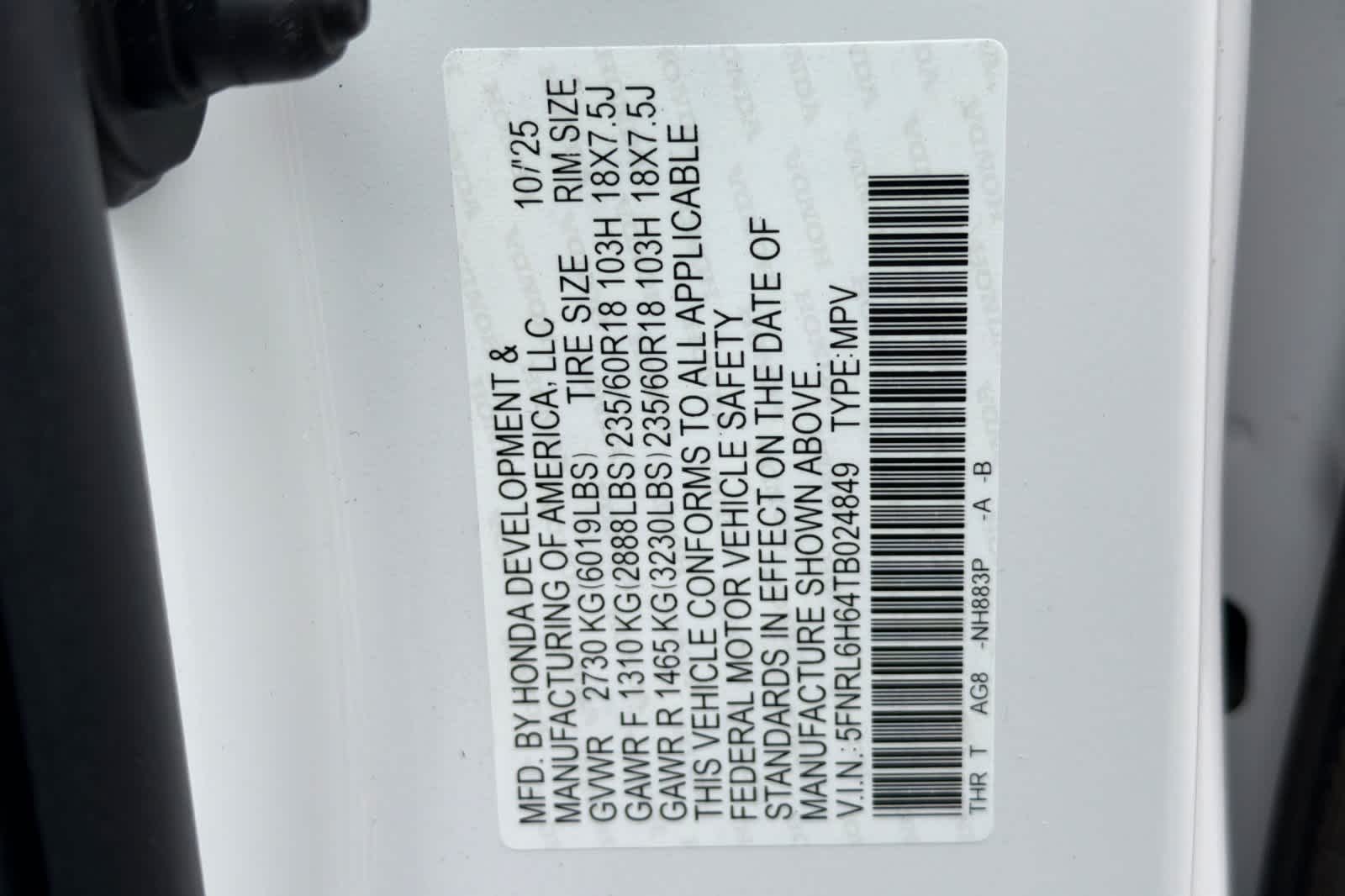 Thumbnail: 2026 Honda Odyssey - 28