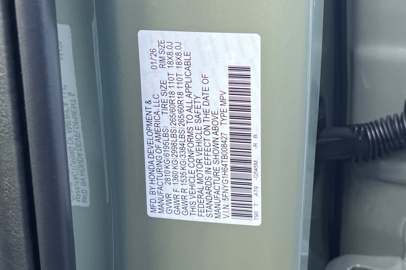 Thumbnail: 2026 Honda Pilot - 29