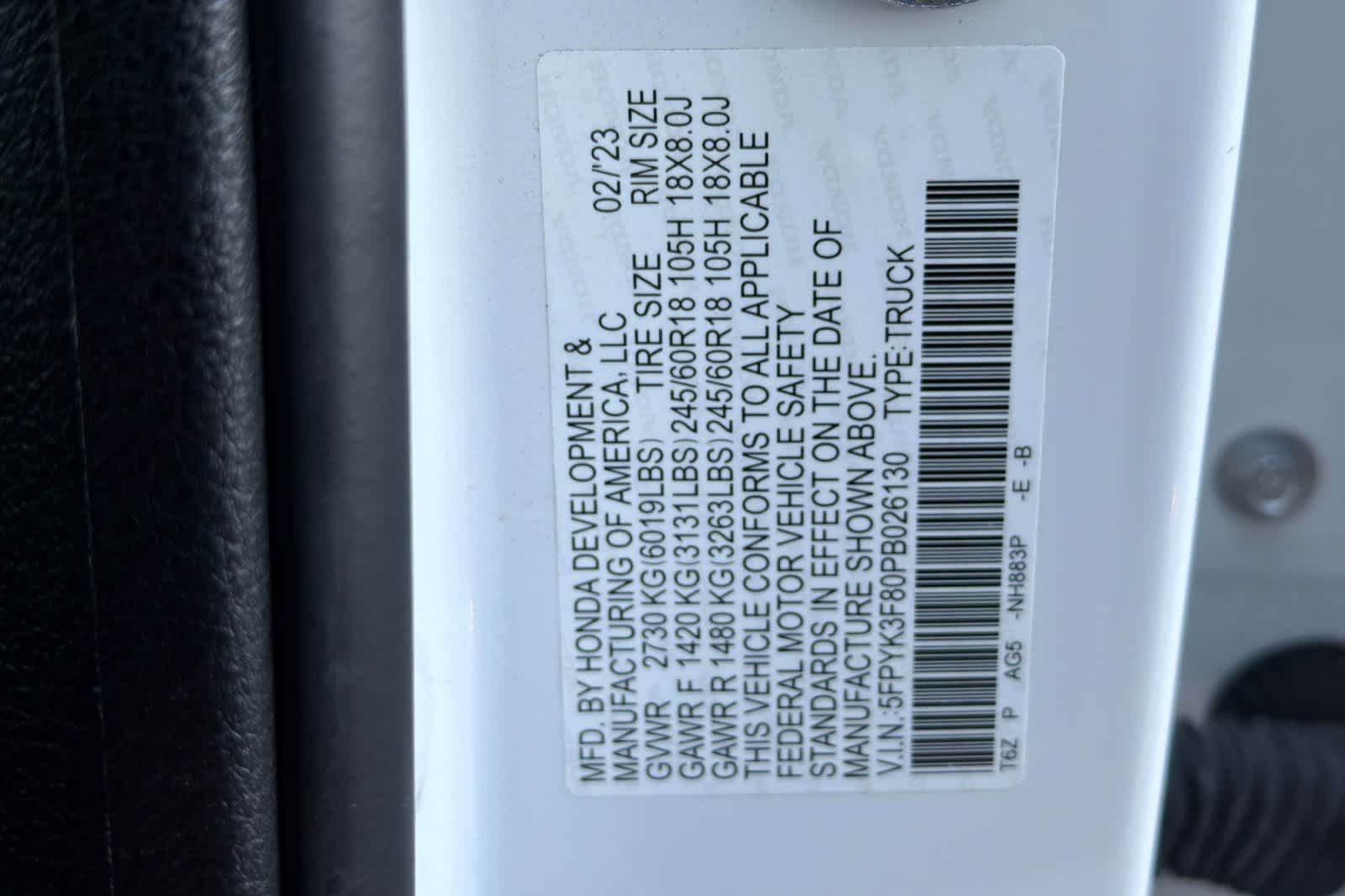 Thumbnail: 2023 Honda Ridgeline - 27