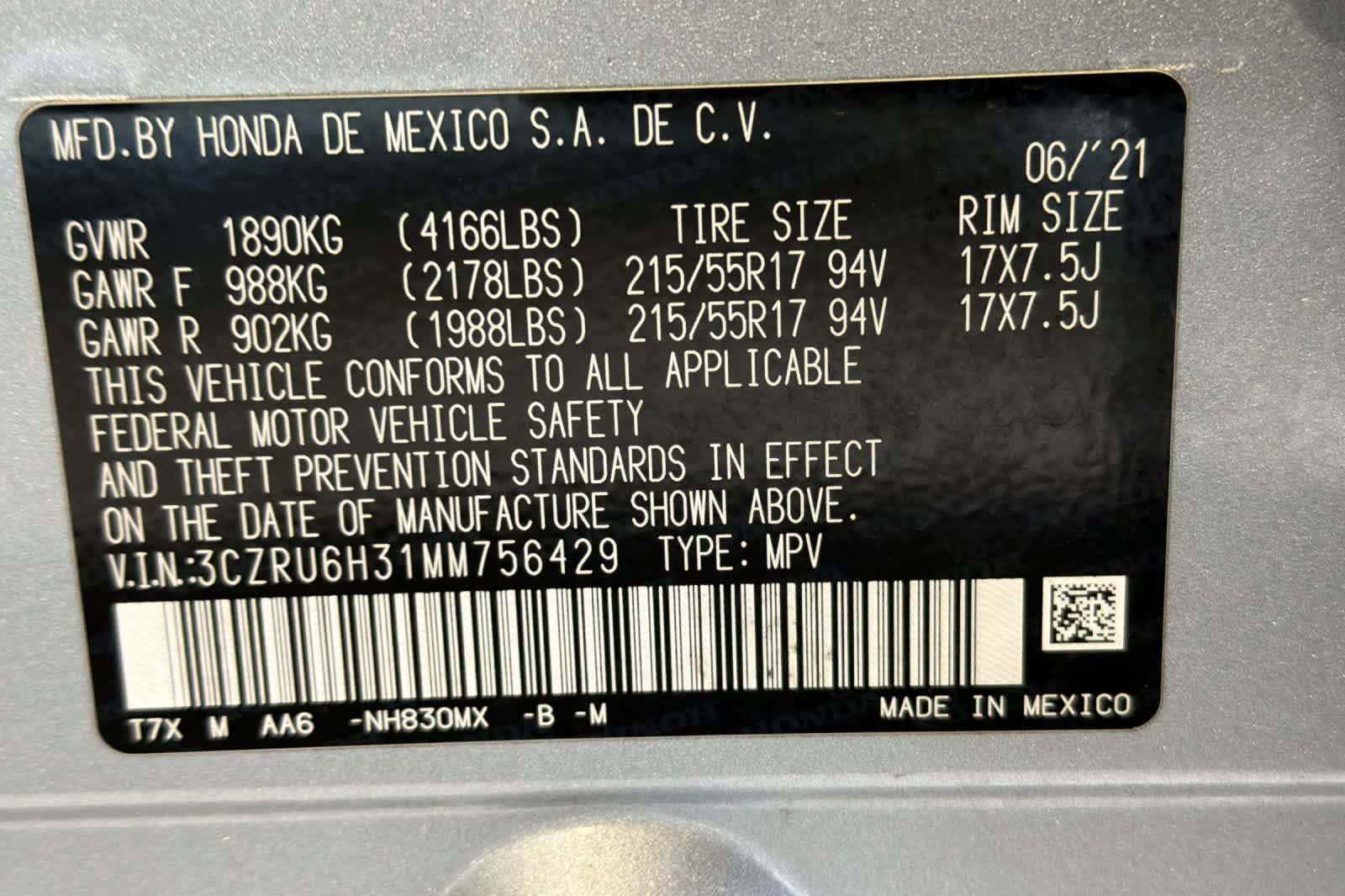 Thumbnail: 2021 Honda HR-V - 27