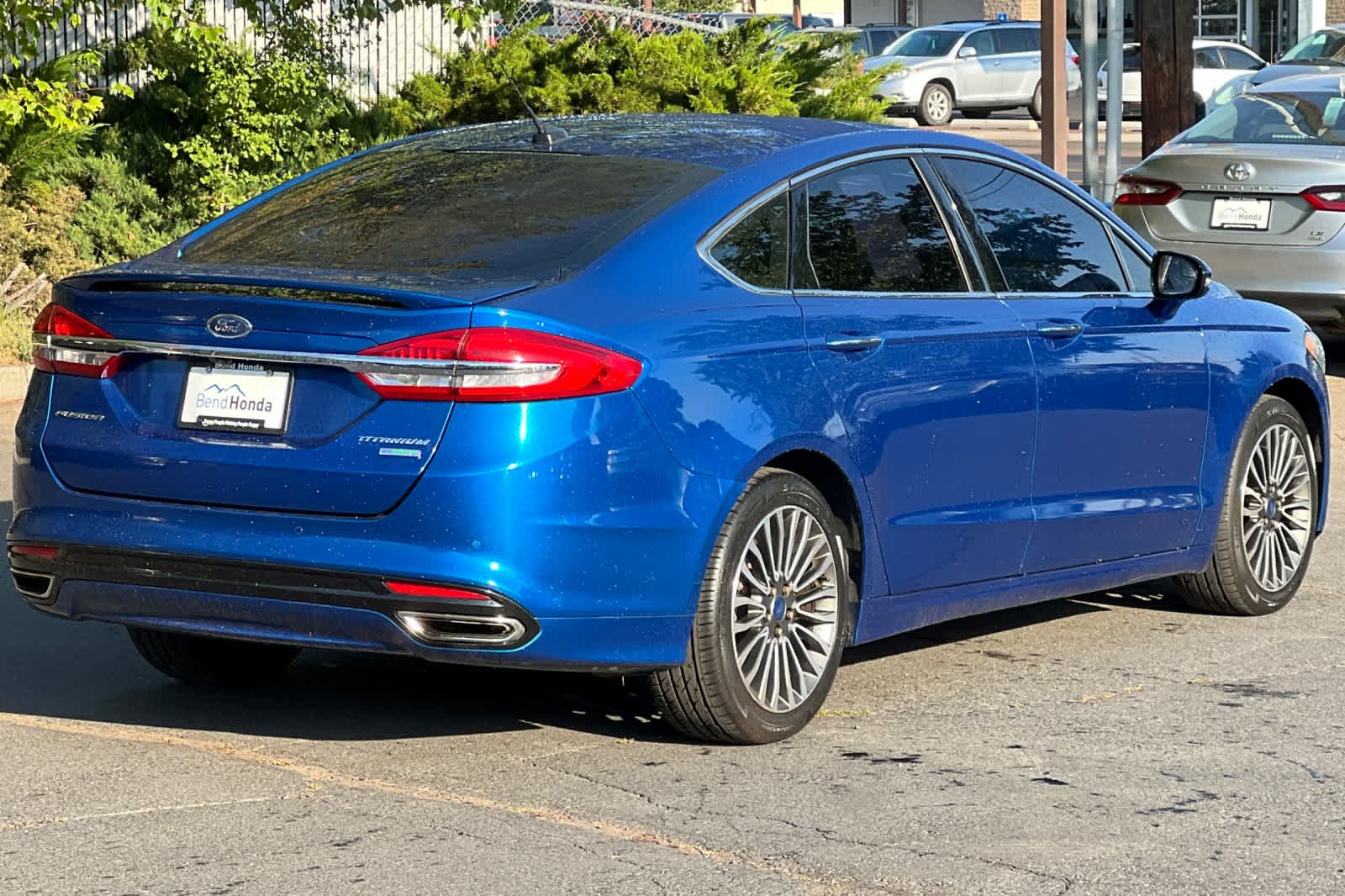 Used 2017 Ford Fusion Titanium with VIN 3FA6P0K90HR181278 for sale in Bend, OR