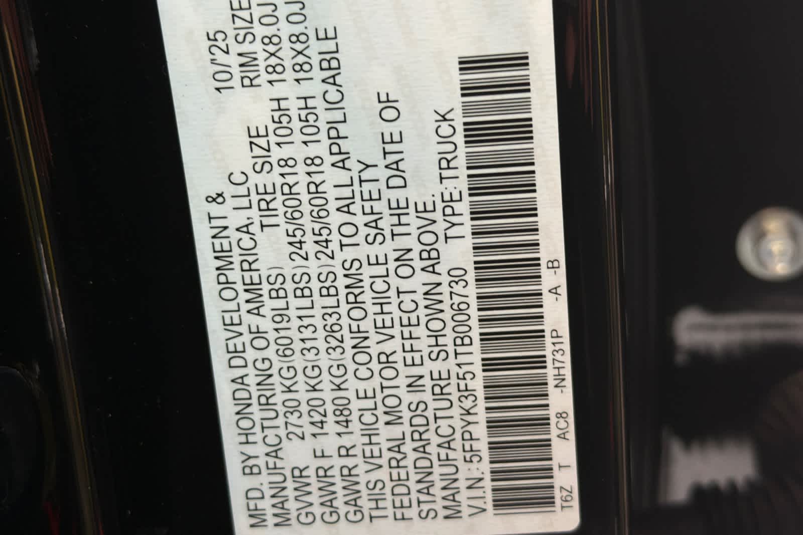 Thumbnail: 2026 Honda Ridgeline - 26