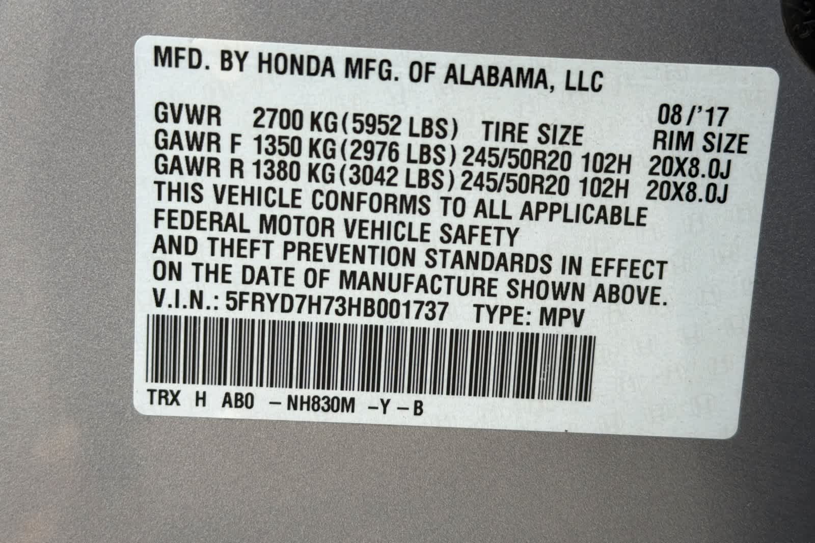 Thumbnail: 2017 Acura MDX - 31