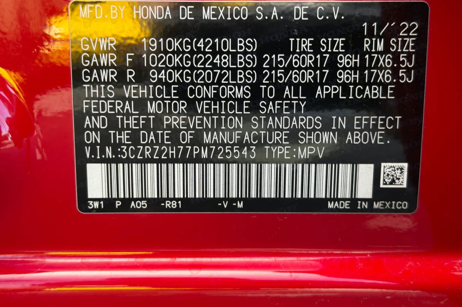 Thumbnail: 2023 Honda HR-V - 29