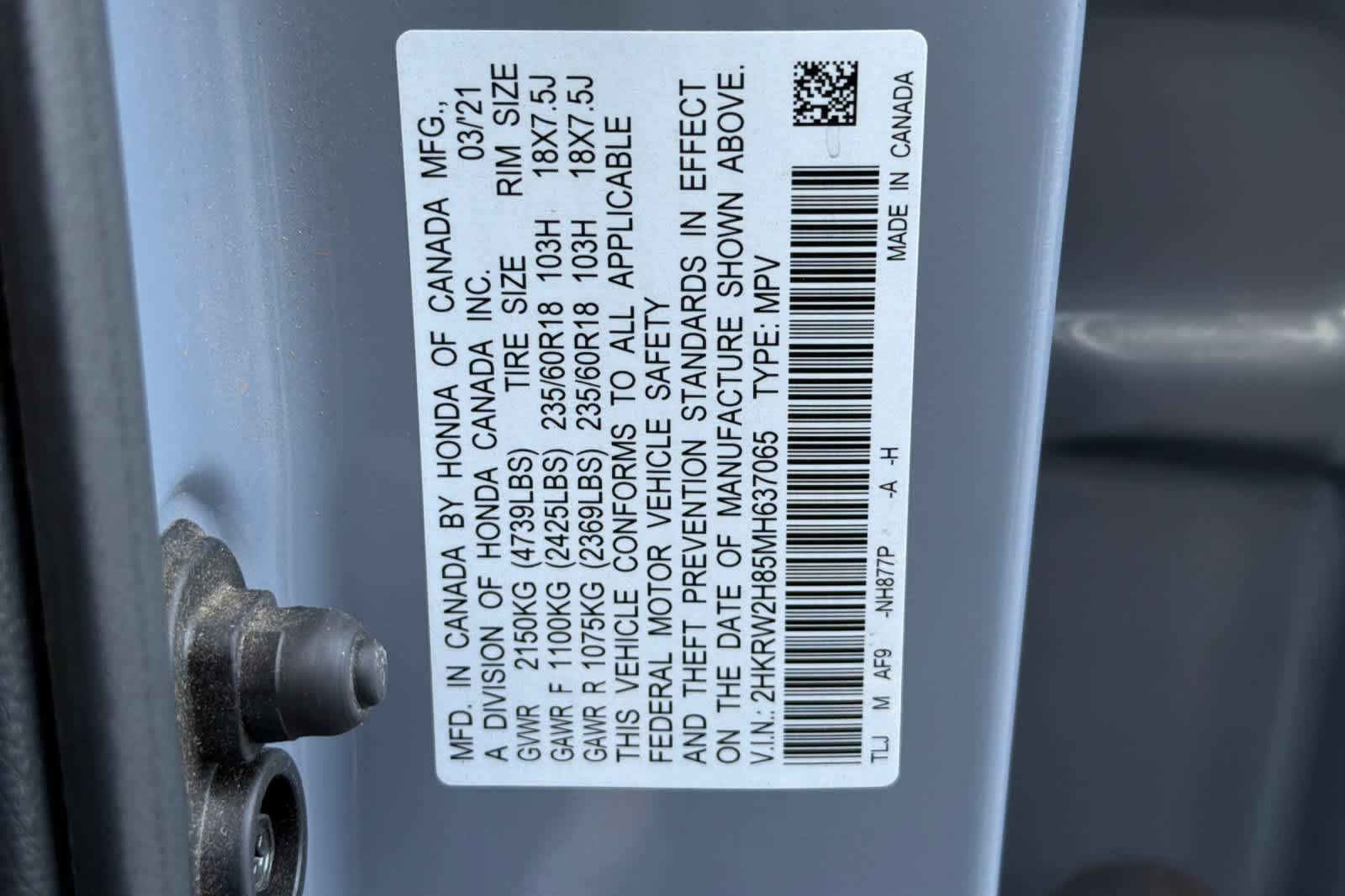 Thumbnail: 2021 Honda CR-V - 29