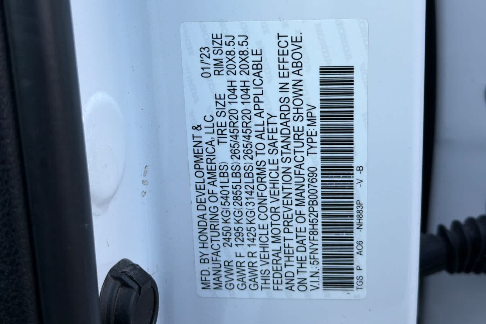 Thumbnail: 2023 Honda Passport - 33