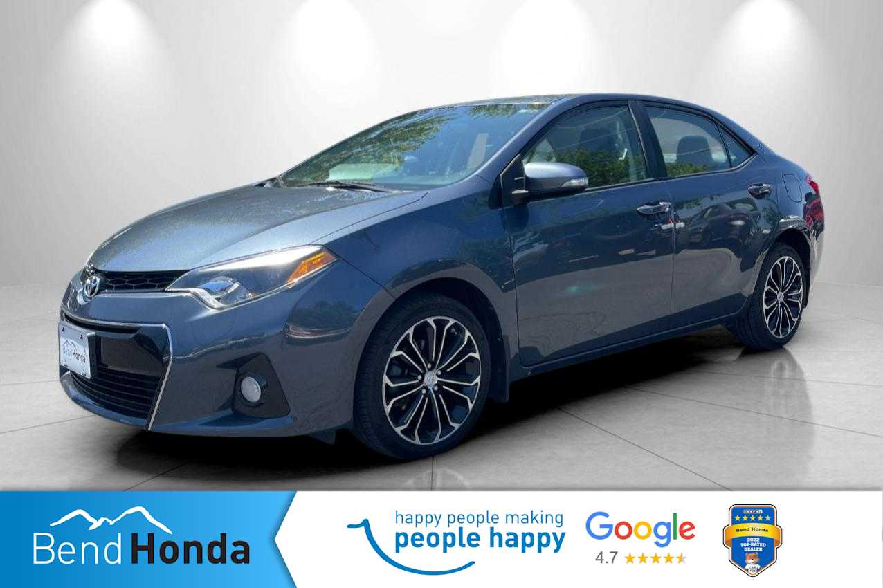 2016 Toyota Corolla S -
                  Bend, OR