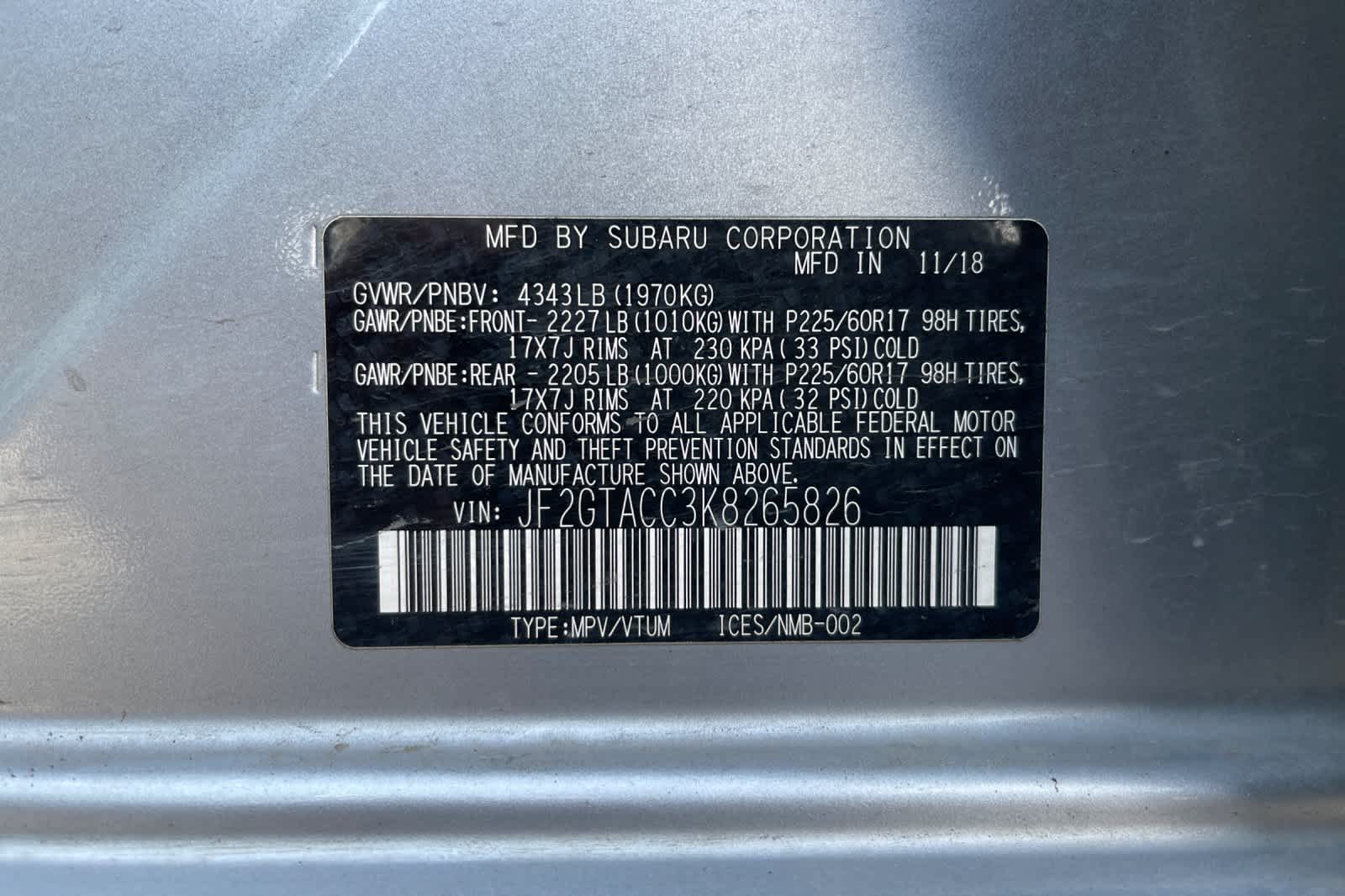 Thumbnail: 2019 Subaru Crosstrek - 16