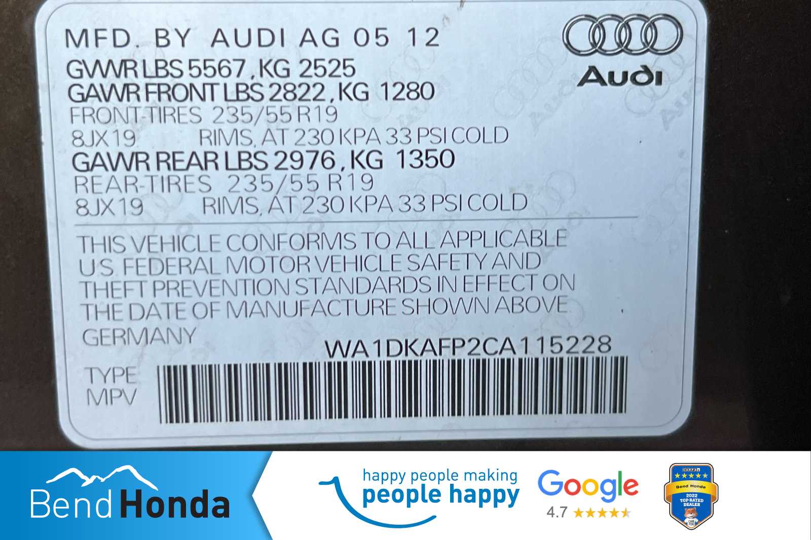 Thumbnail: 2012 Audi Q5 - 28